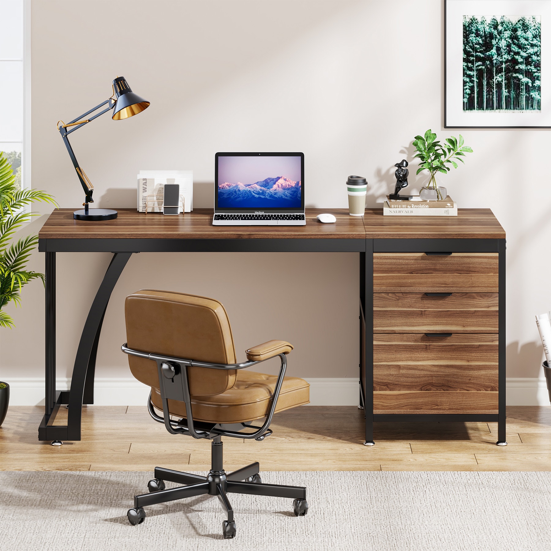 Fnova LWTJ-M0048 Office-Tables - View #7
