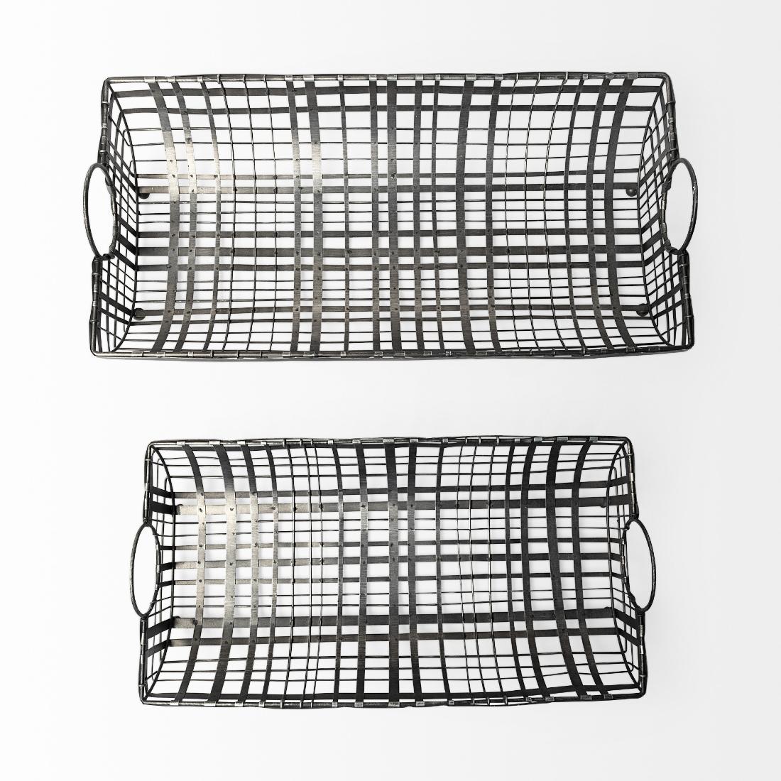 HomeRoots 4000376049 Serving-Trays-Caddies - View #2