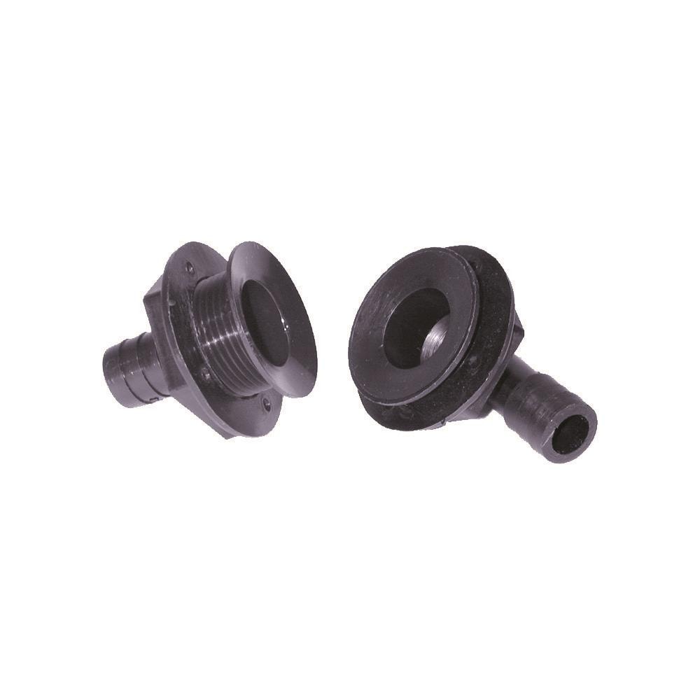 APD190DP Marine 90 Degree Drain, Black at