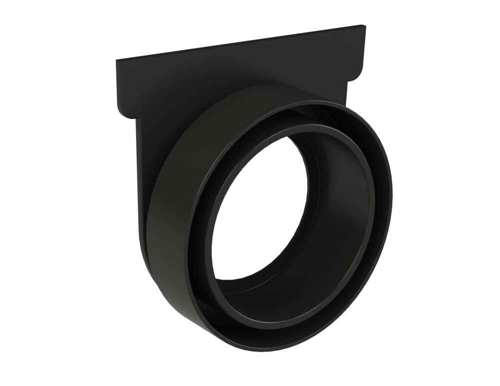 U.S. Trench Drain 83355 Deep End Cap Multi Pipe Adapter
