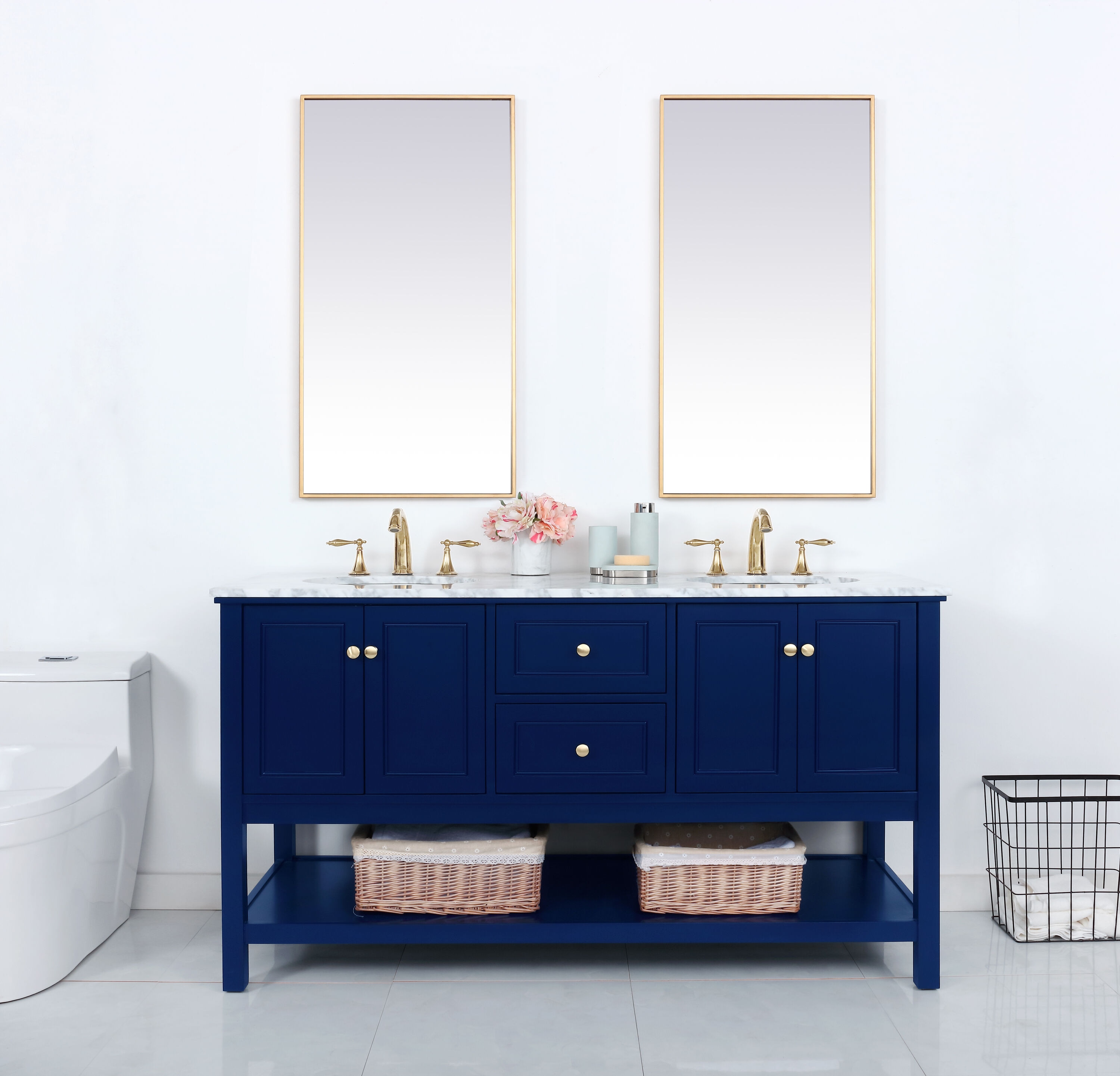 Elegant Decor HF81180DBL Bath-Vanity-Combo - View #2