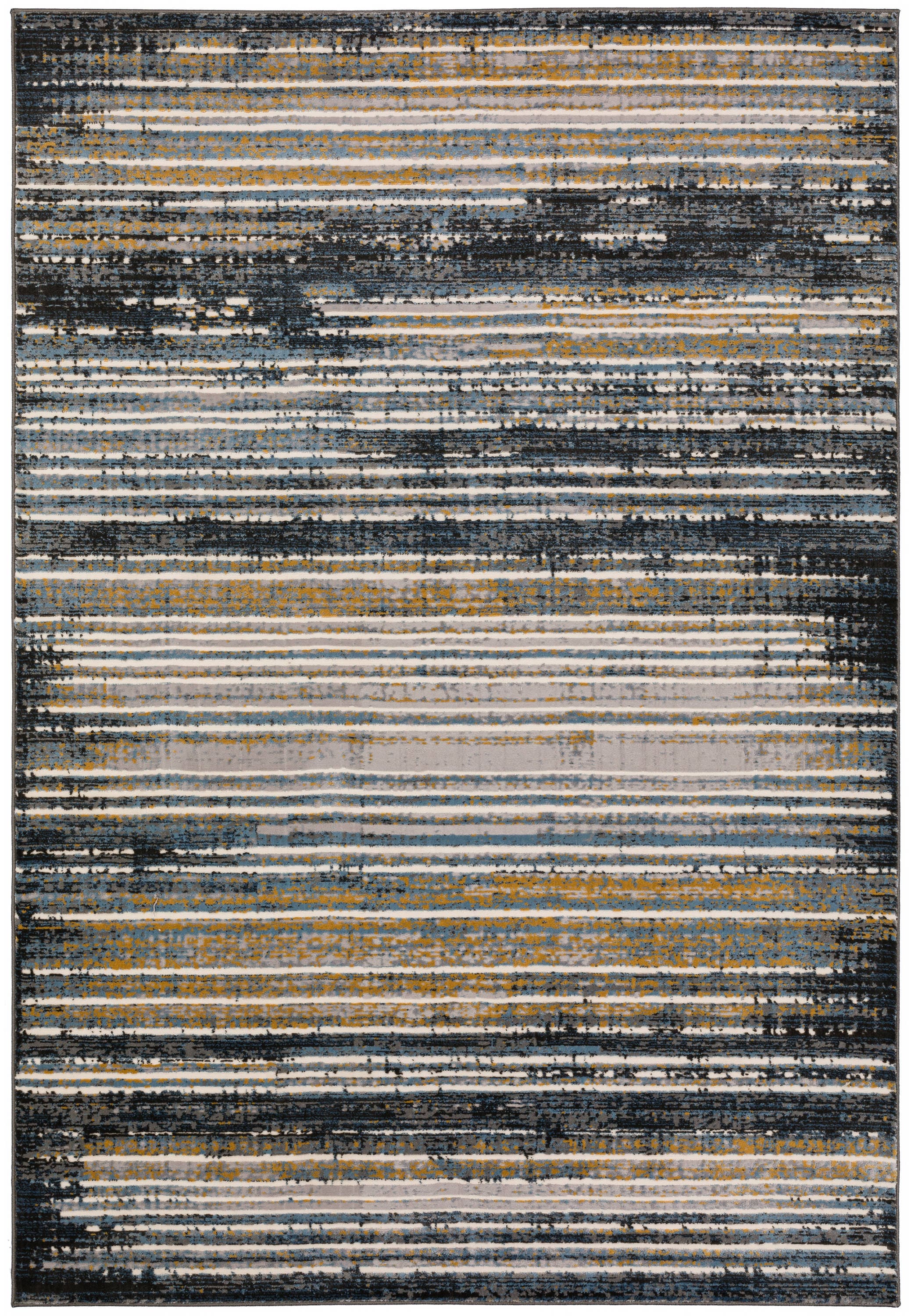 Addison Rugs ADA34ST8X10 Dayton 8 X 10 (ft) Storm Indoor Abstract Industrial Area Rug