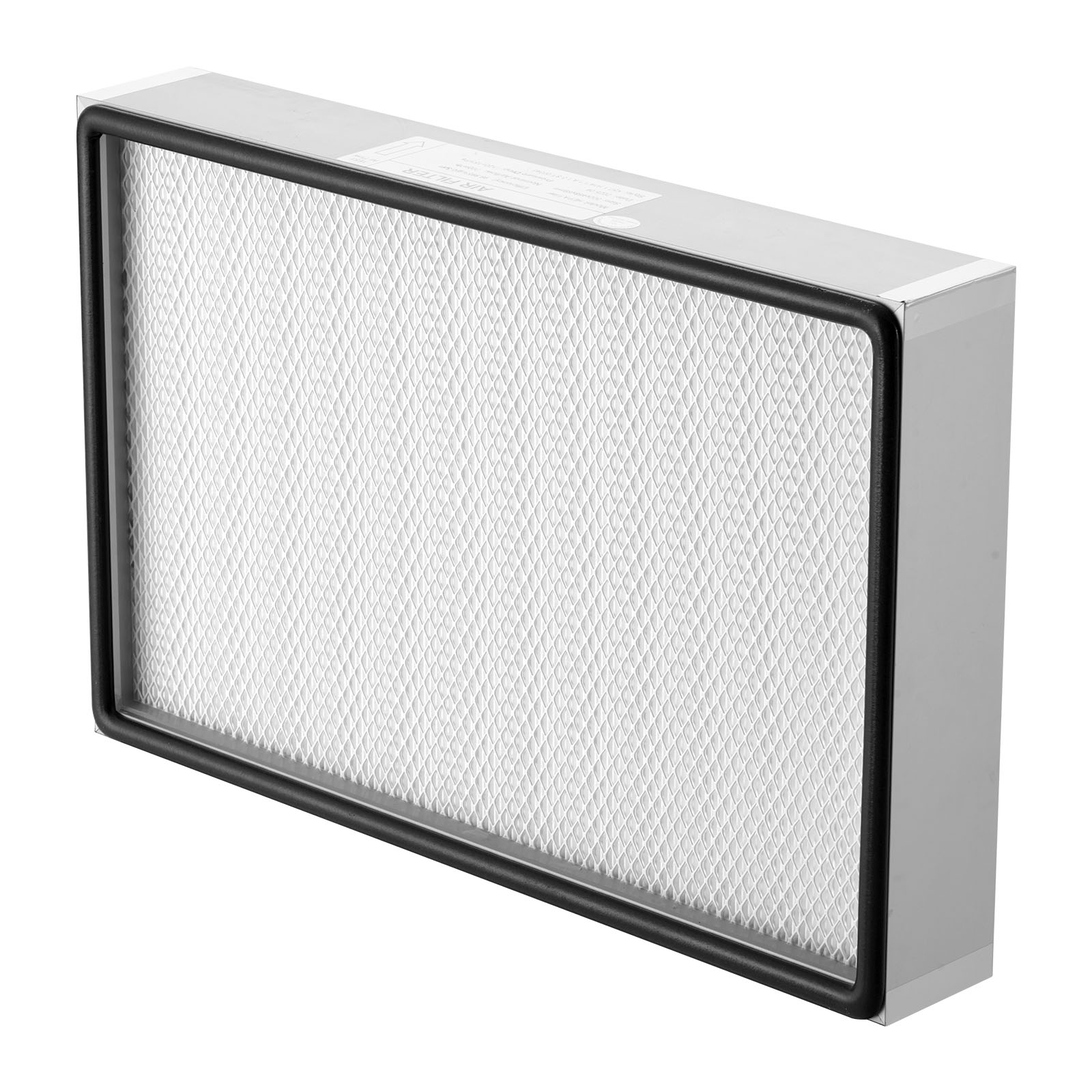 VEVOR Laminar Flow Hood Filter 18.39 x 11.89 x 2.95 in 1 Piece HEPA Filter Replacement for 23.62 x 21.65 in Portable Clean Room to Capture Particles Sized 0.3 micrometers Glass Fiber Aluminum Frame