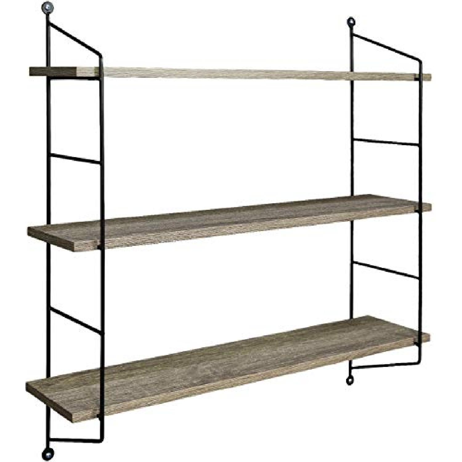 SORBUS WD-3TR-GRW Wall-Mounted-Shelving - View #6