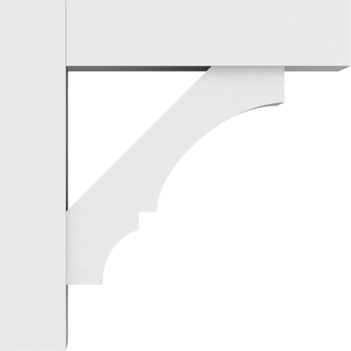 Ekena Millwork BKTP05X16X16BOA05 Exterior-Brackets-Braces - View #3