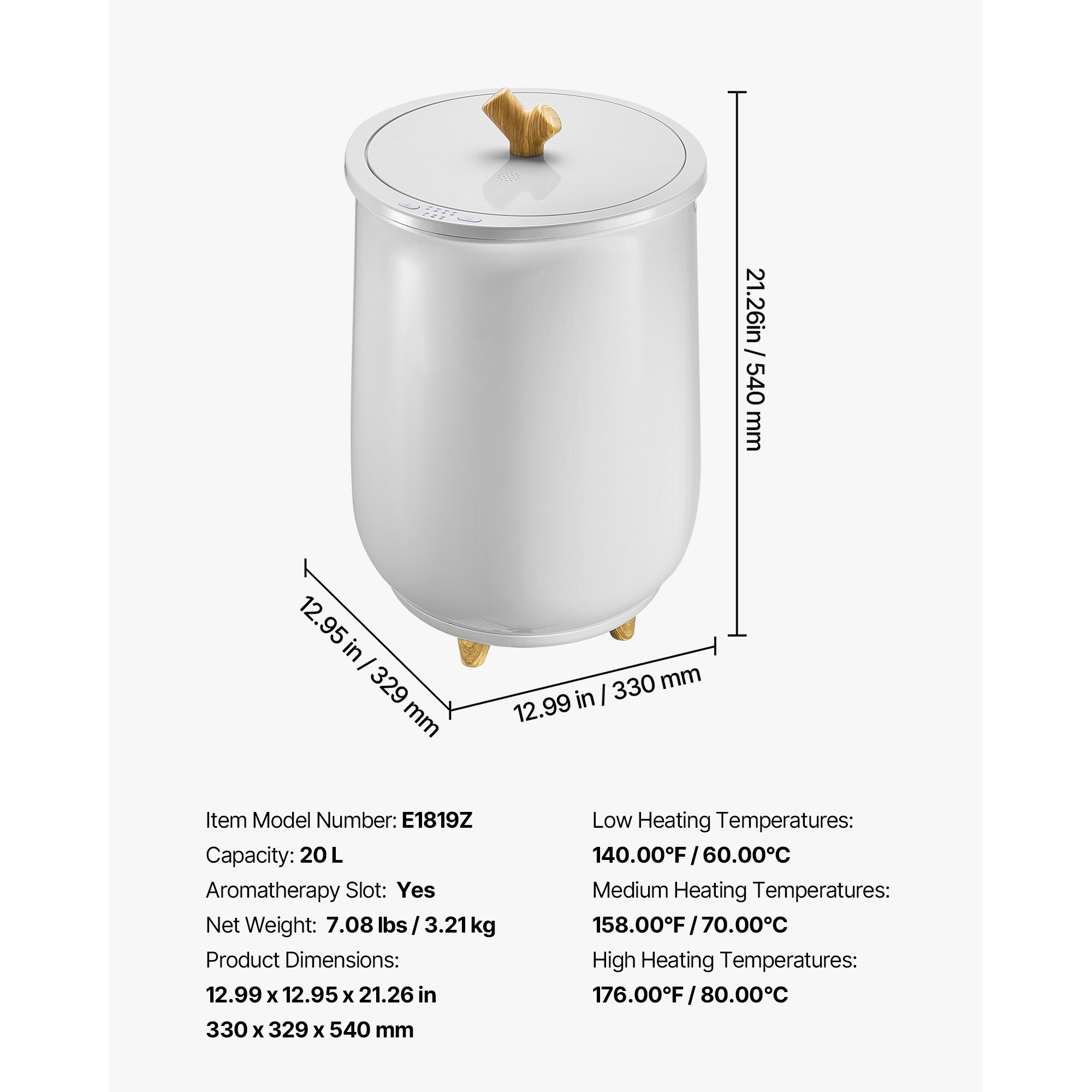 VEVOR SCMJJRTHS20L08685V1 Towel-Warmers - View #7