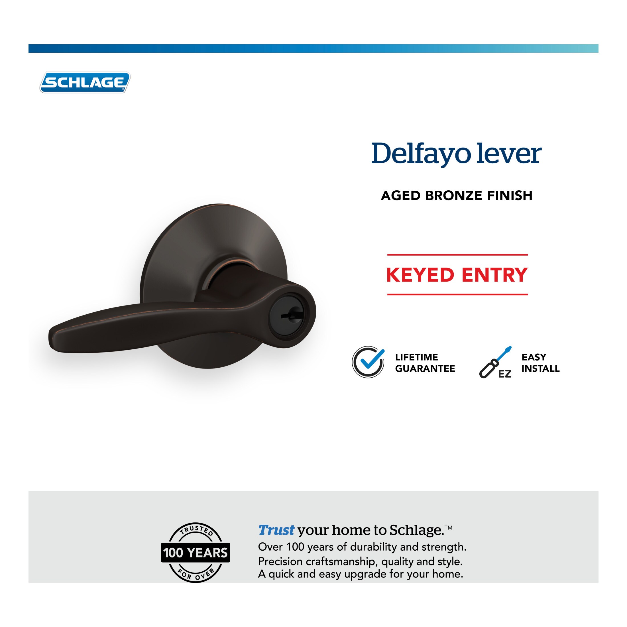 Schlage F51A DEL 716 Door-Handles - View #7