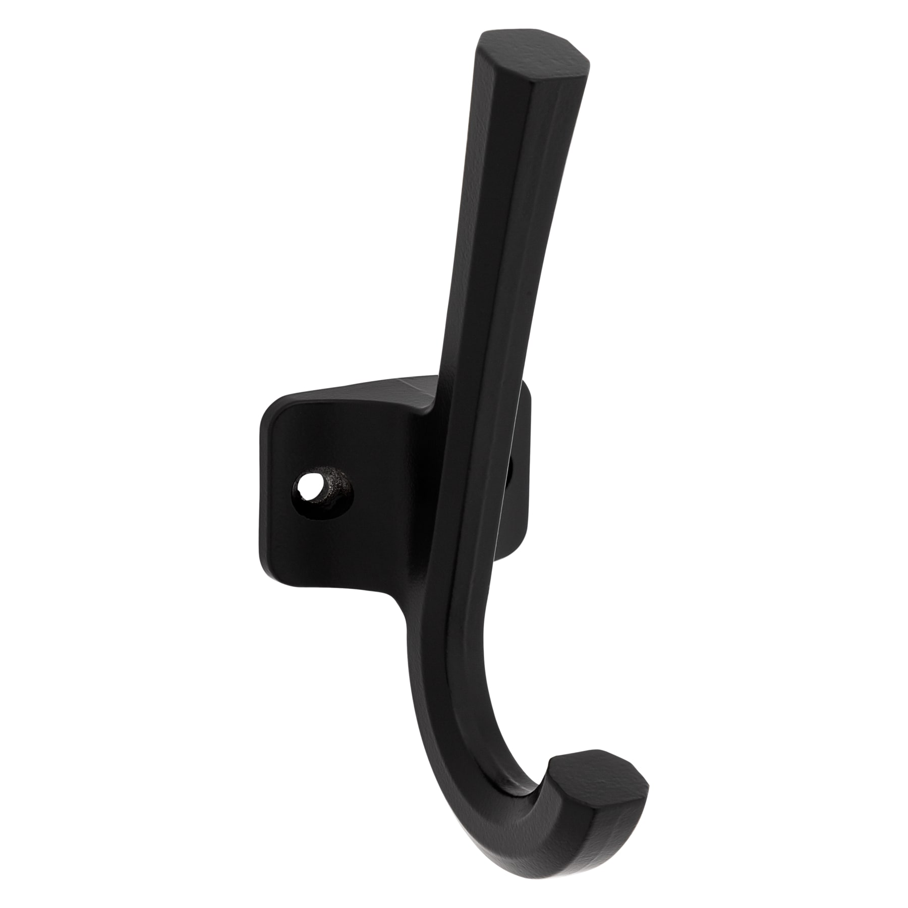 National Hardware 1.85-in Matte Black Aluminum Universal Hook in the Hooks  department at
