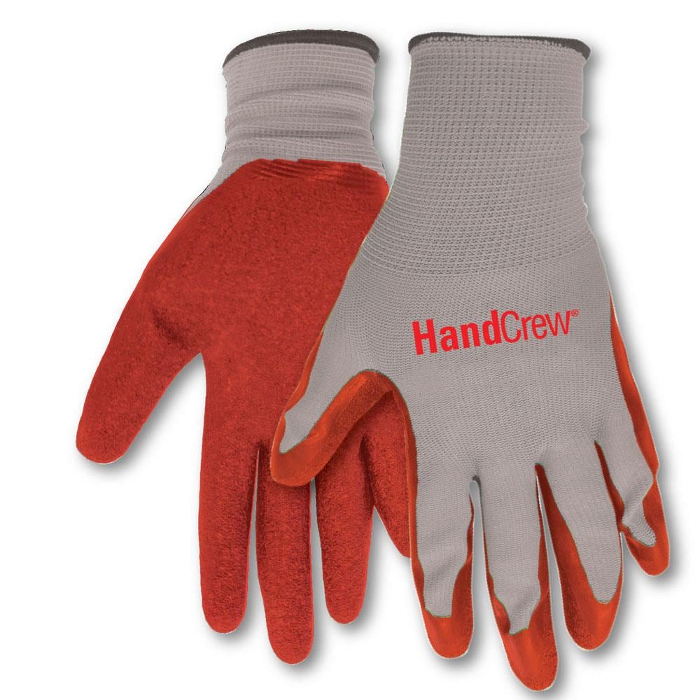 Latex-Dipped Work Gloves, Large