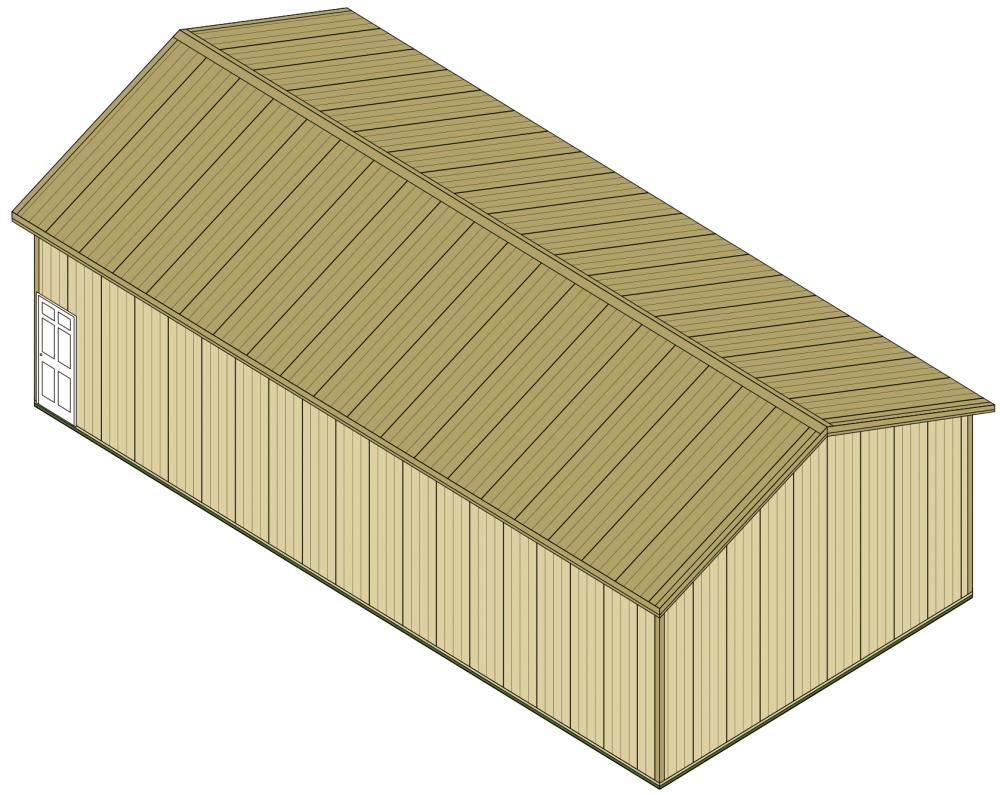 MASTER Building Components BKL28561225 Pole-Barn-Kits - View #2