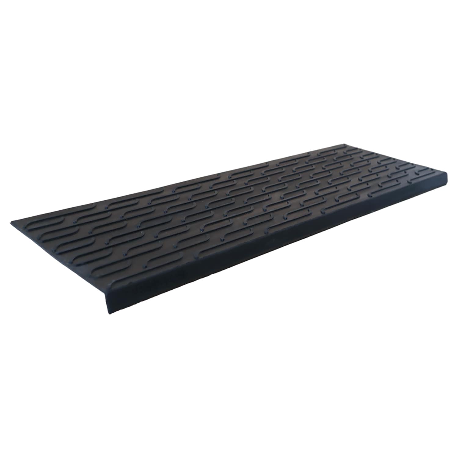 Rubber-Cal 10-104-023-6PK Black Rubber Rectangular Indoor or outdoor Utility mat