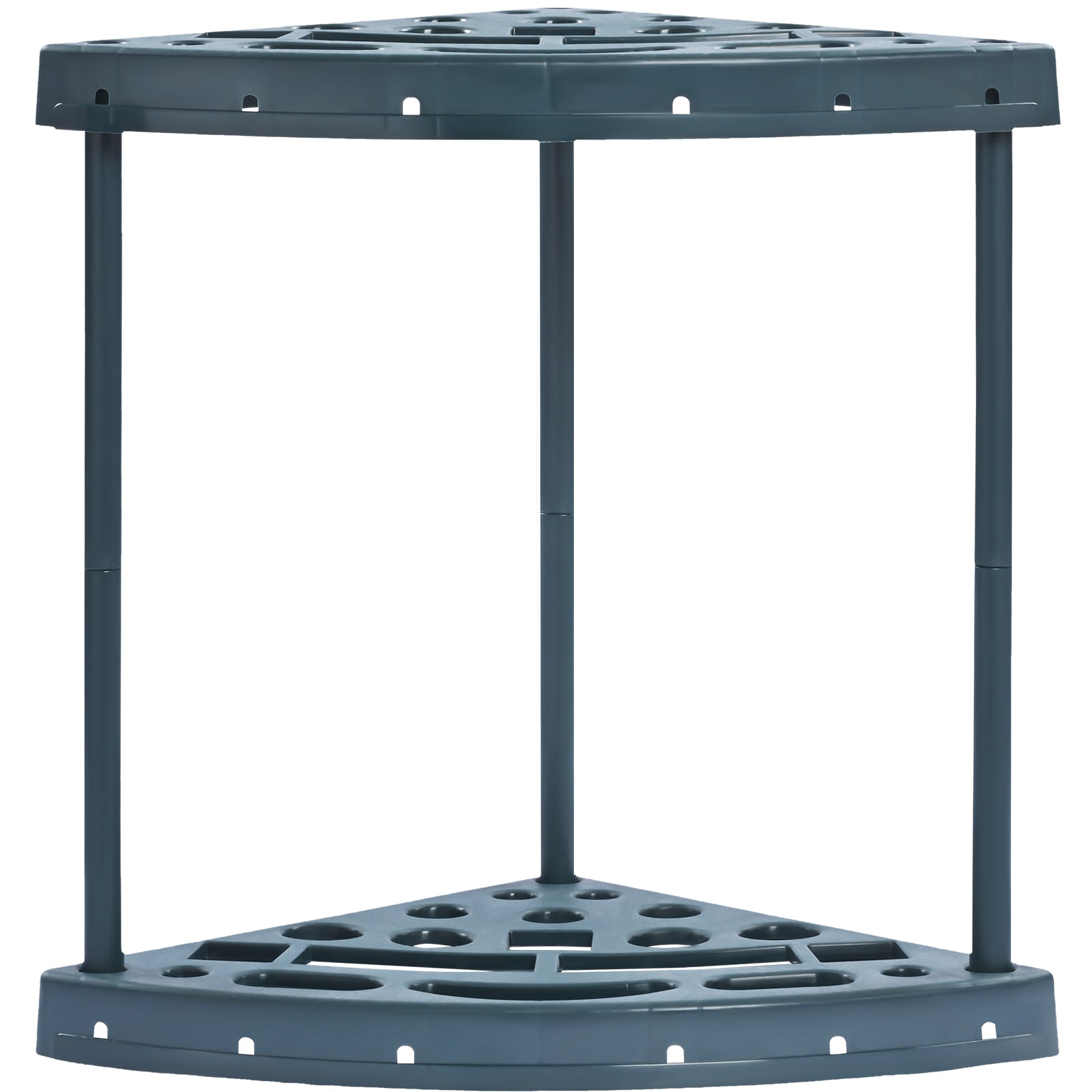 VEVOR Garden Tool Organizer 19 Slots Yard Tool Tower Rack for Garage Organization and Storage Hold Long-Handled Tool/Rake/Broom/Shovel PP Garden Tool Stand Holder Organizer for Yard Shed Outdoor #SCCKGJSNJSLS00940V0