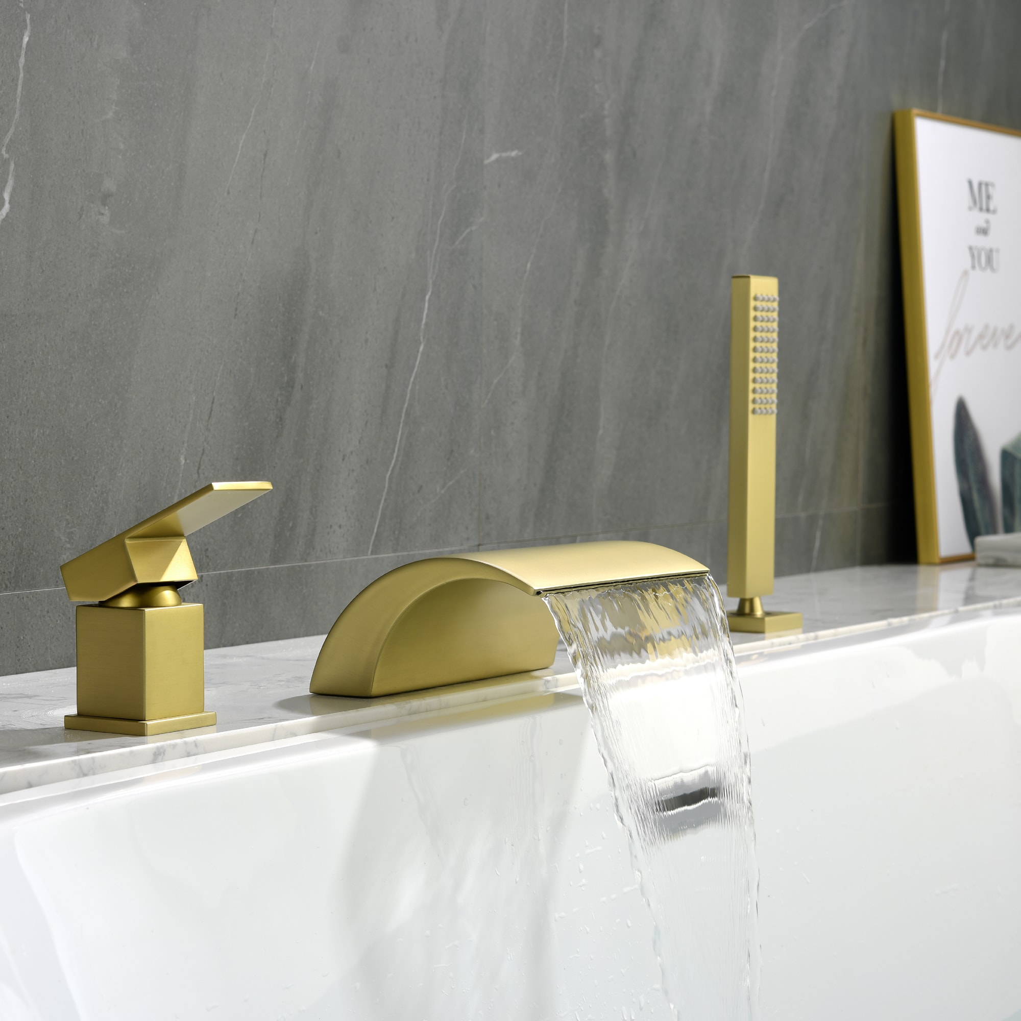 Clihome CSMD-BF17-20BG Roman-Tub-Faucets - View #2