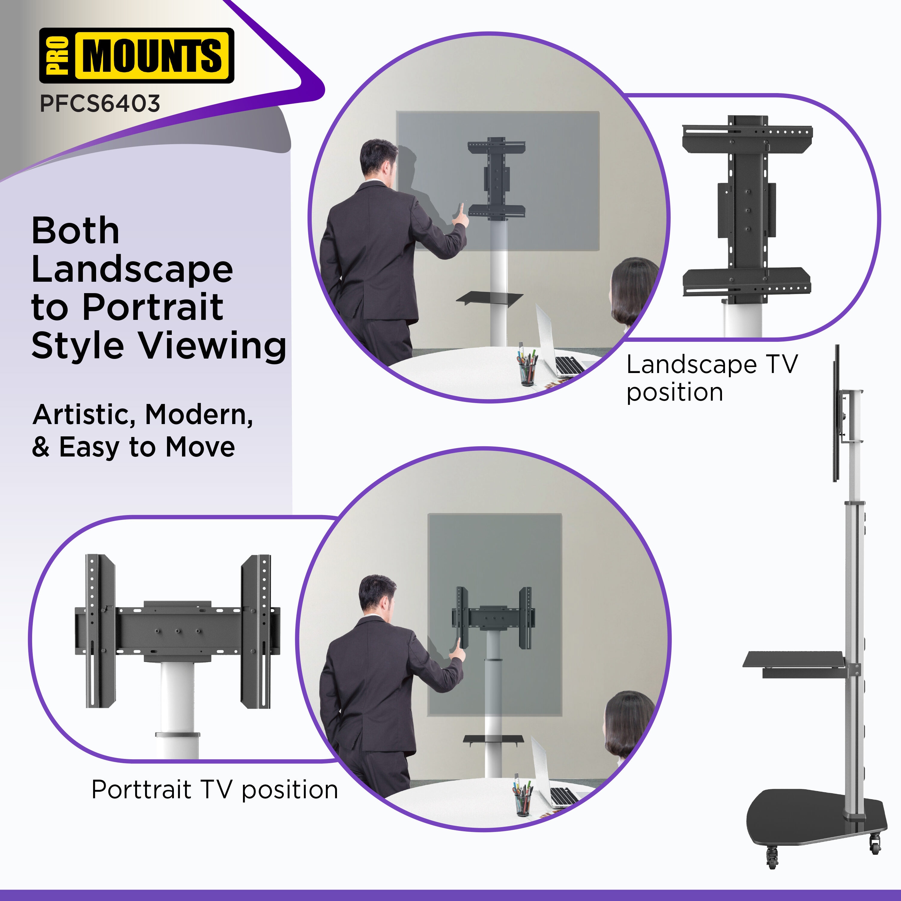 Promounts PFCS6403 Tv-Mounts - View #3