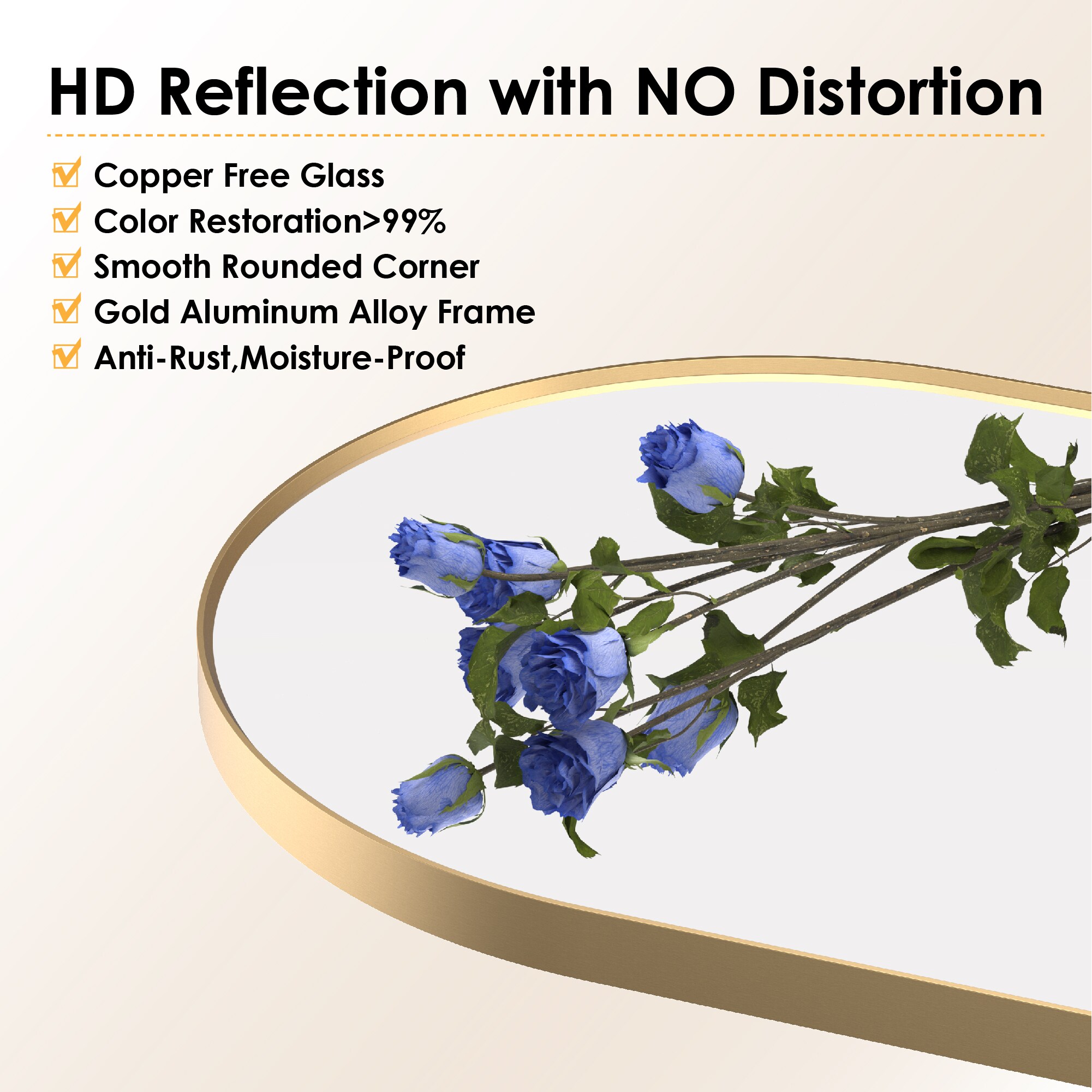 Forclover HF2MR2032BG Decor-Mirrors - View #5