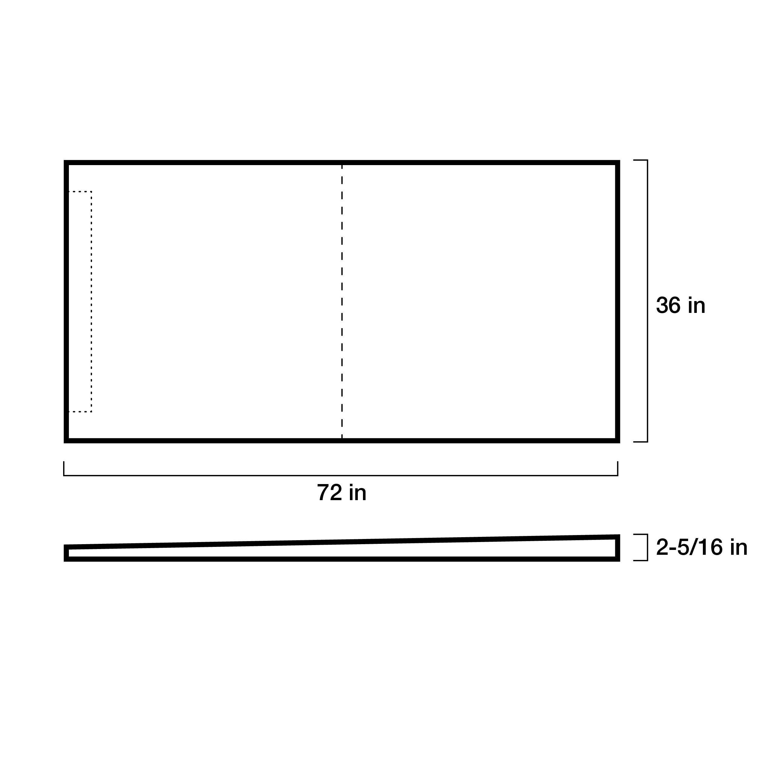 SARIDITTY 2pc Linear Channel Ruler Set