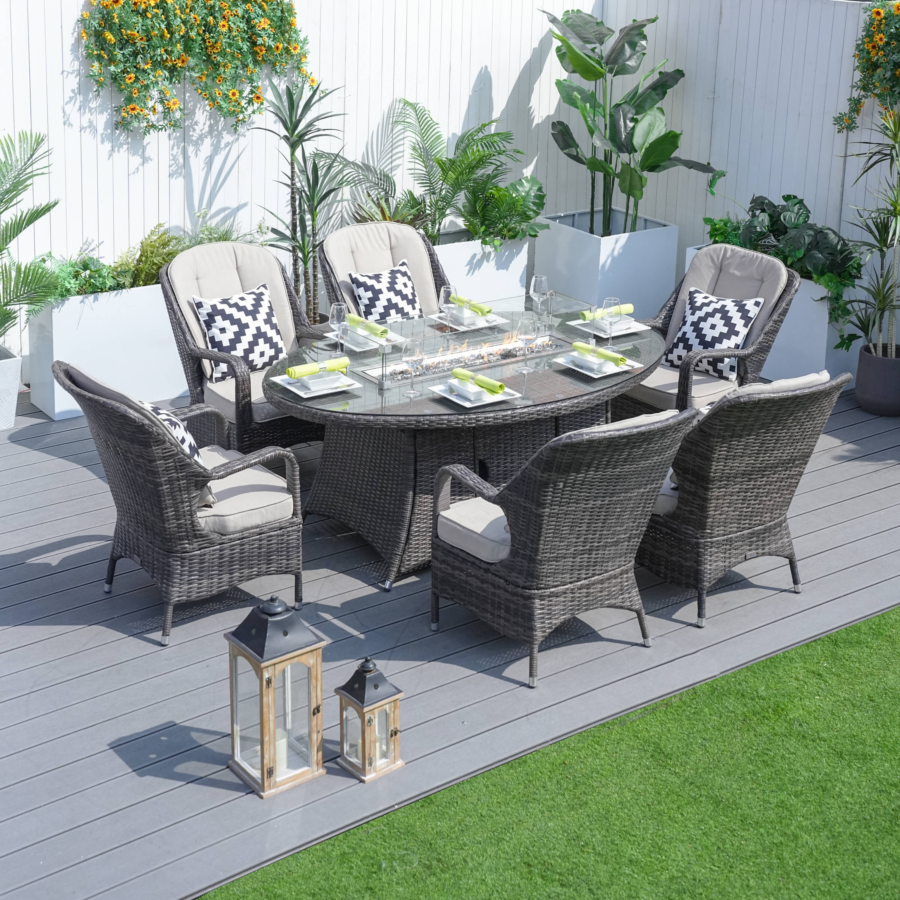 Direct Wicker DWG-1106O Outdoor-Gas-Firepits - View #7