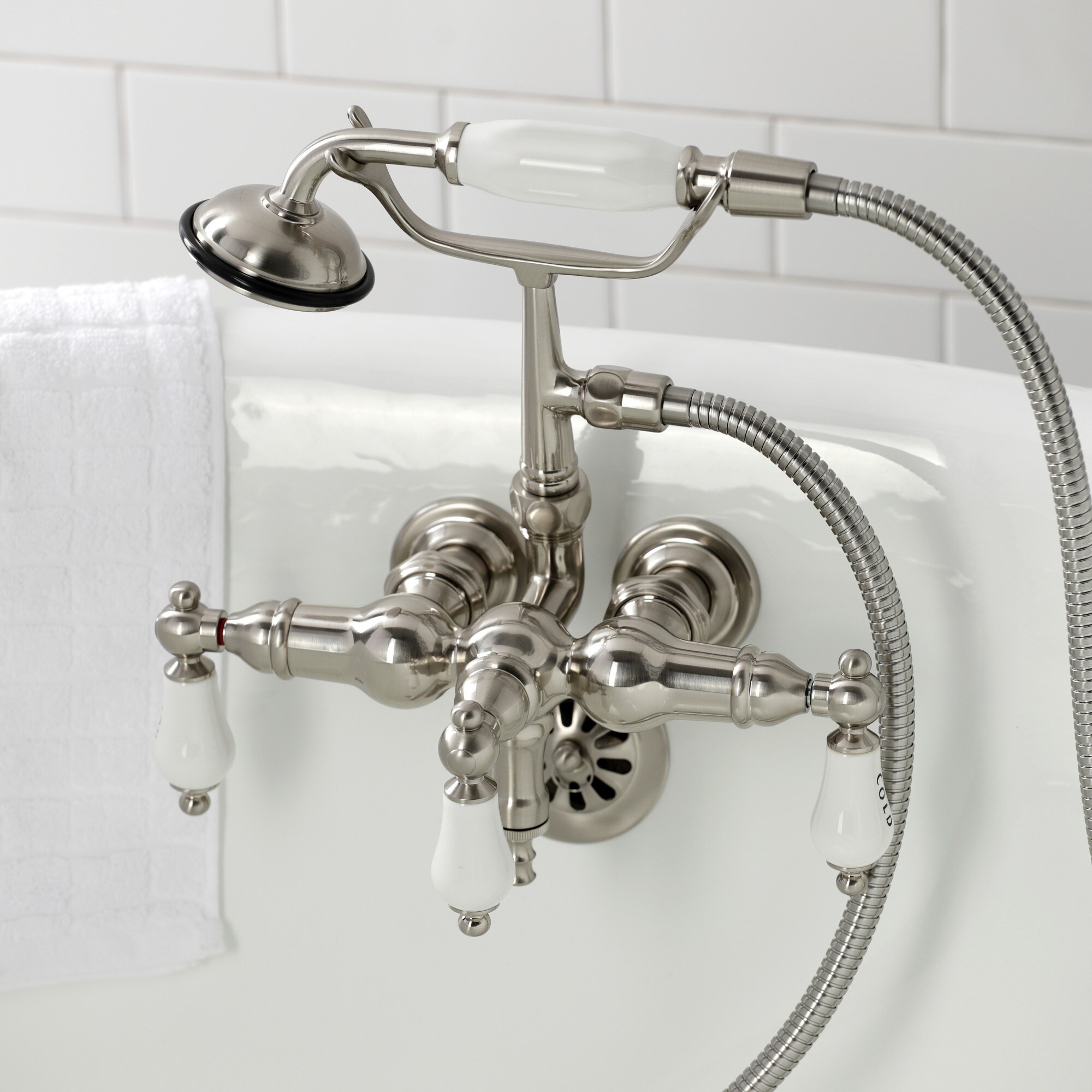 Kingston Brass WLCA21T8 Roman-Tub-Faucets - View #3