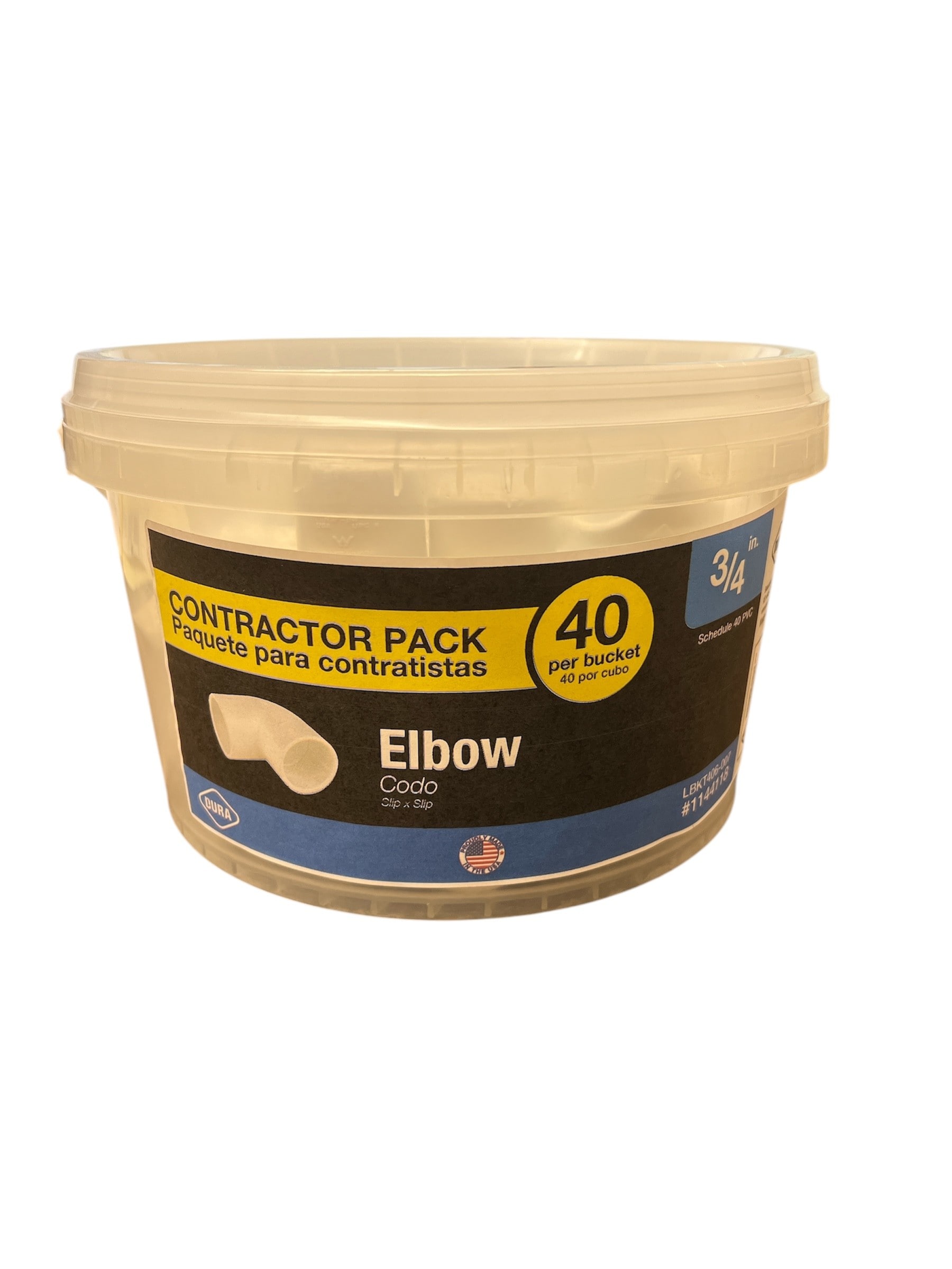 Dura Plastics LBKT406-007 Pvc-Pressure-Sch-40-Fittings - View #3