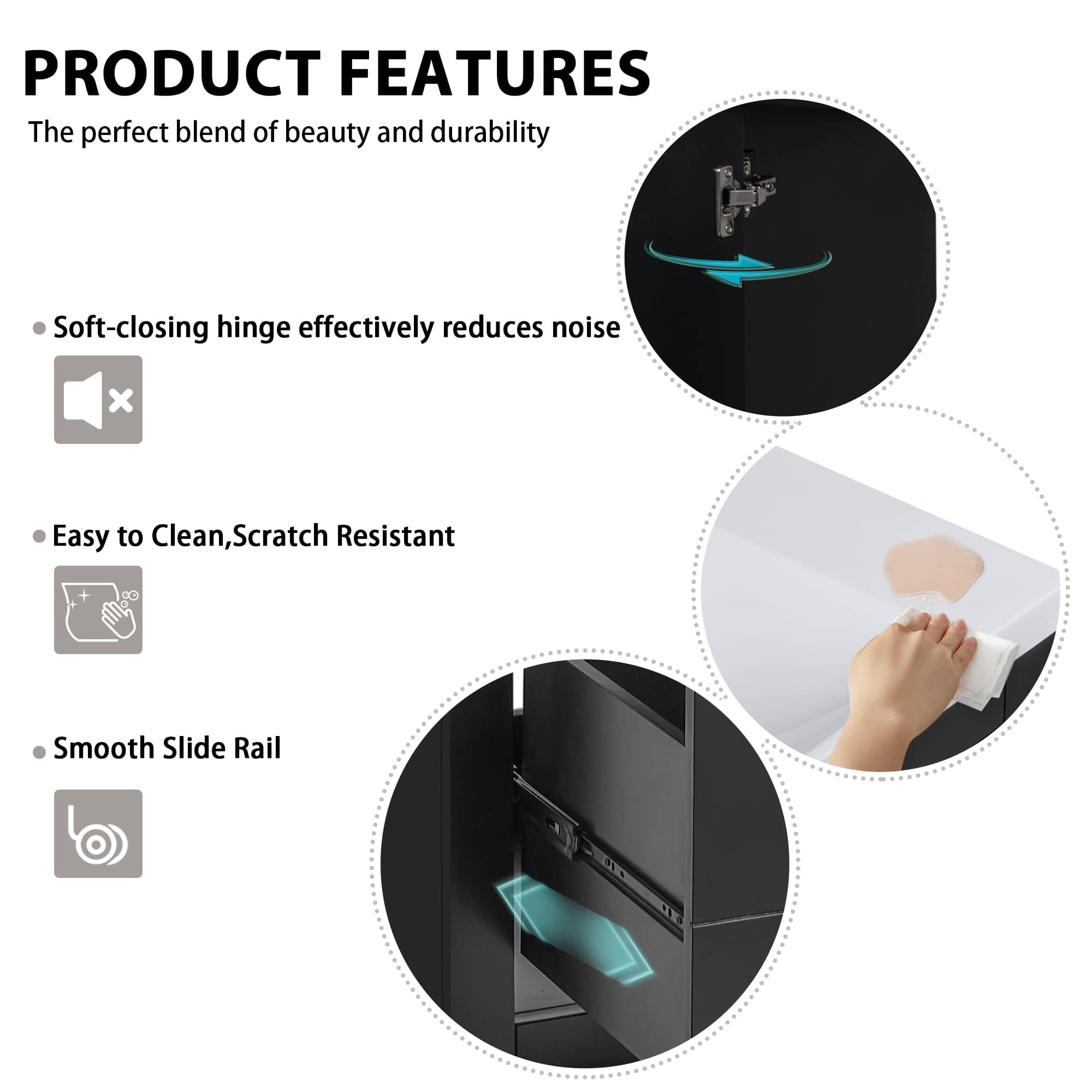 Vynxaria LEXY1405-DJYS-SZT175 Bath-Vanity-Combo - View #7