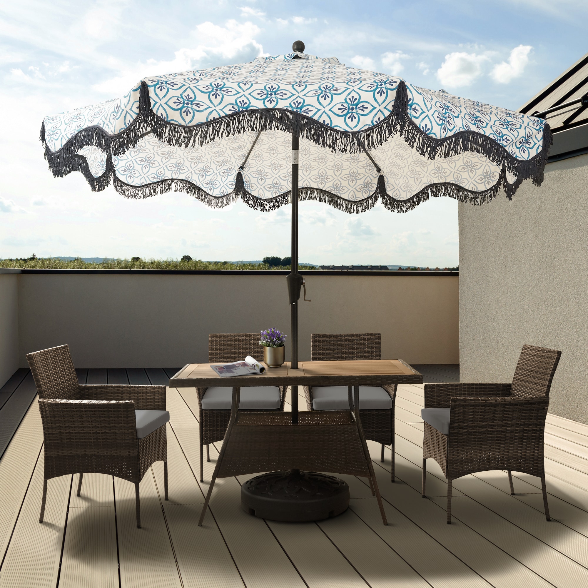 Teamson Home PT-OF0021 Patio-Conversation-Sets - View #2