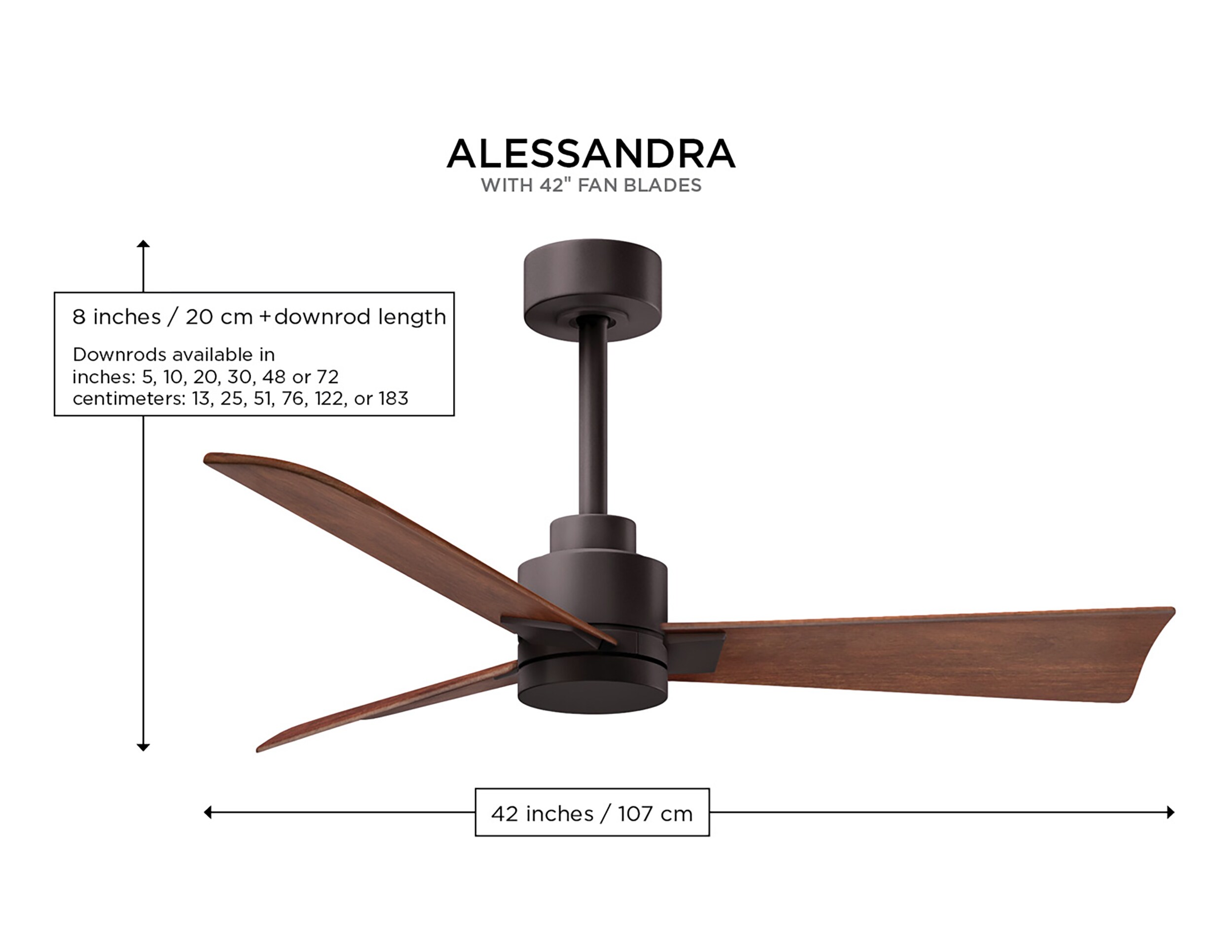 Matthews Fan Company AKLK-TB-BK-42 Ceiling-Fans - View #7