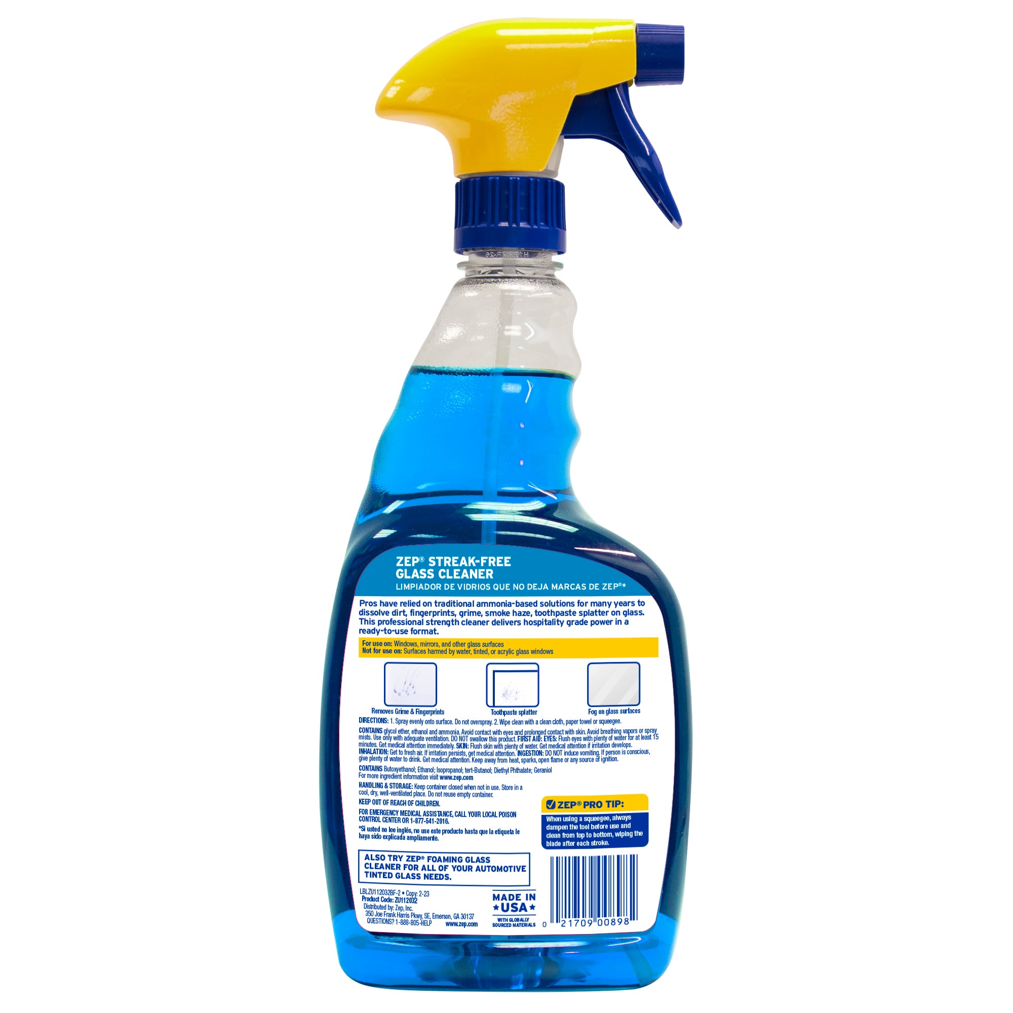 Windex Glass Cleaner Trigger Bottle Vinegar - 26 Fl Oz : Target