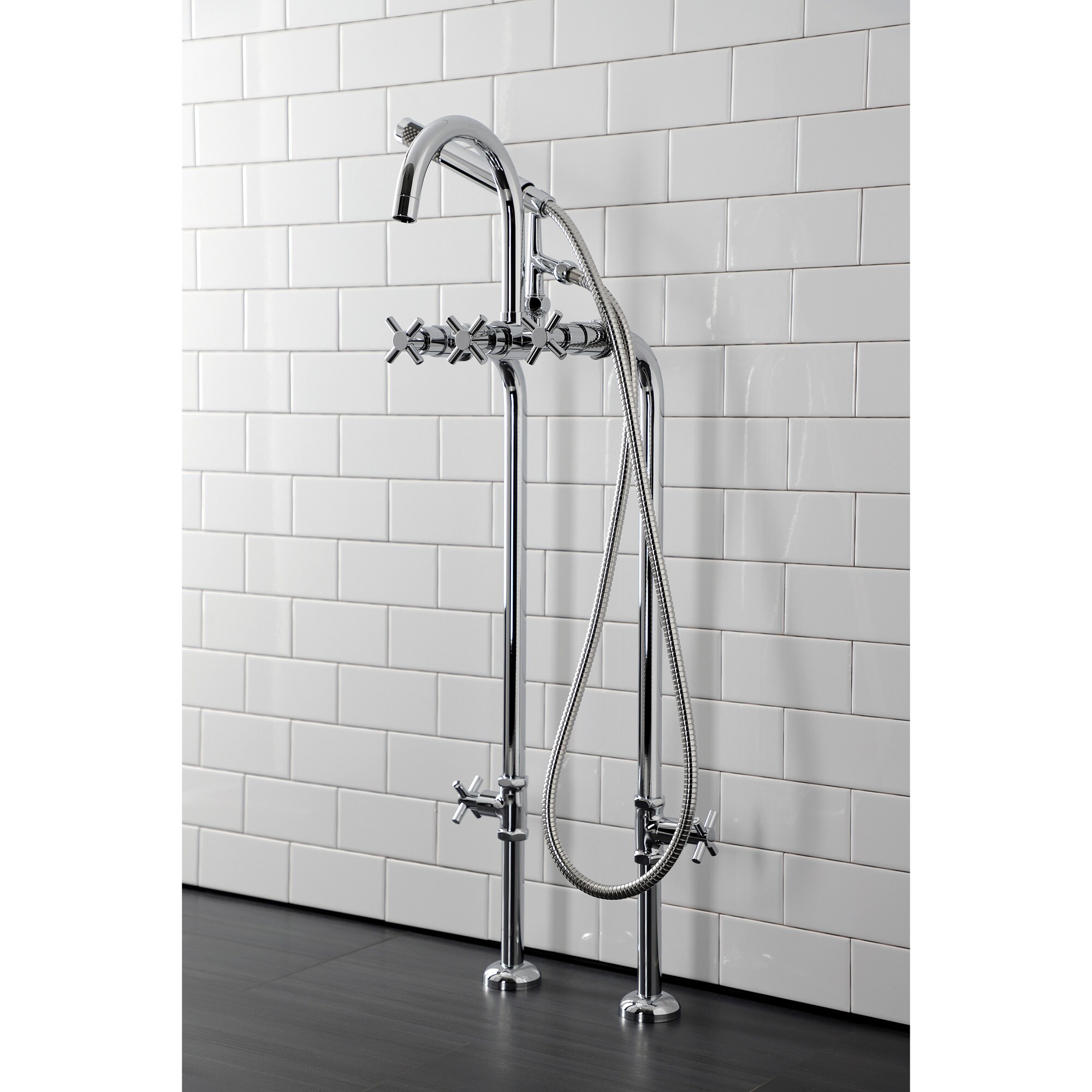 Kingston Brass WLCCK8101DX Roman-Tub-Faucets - View #4