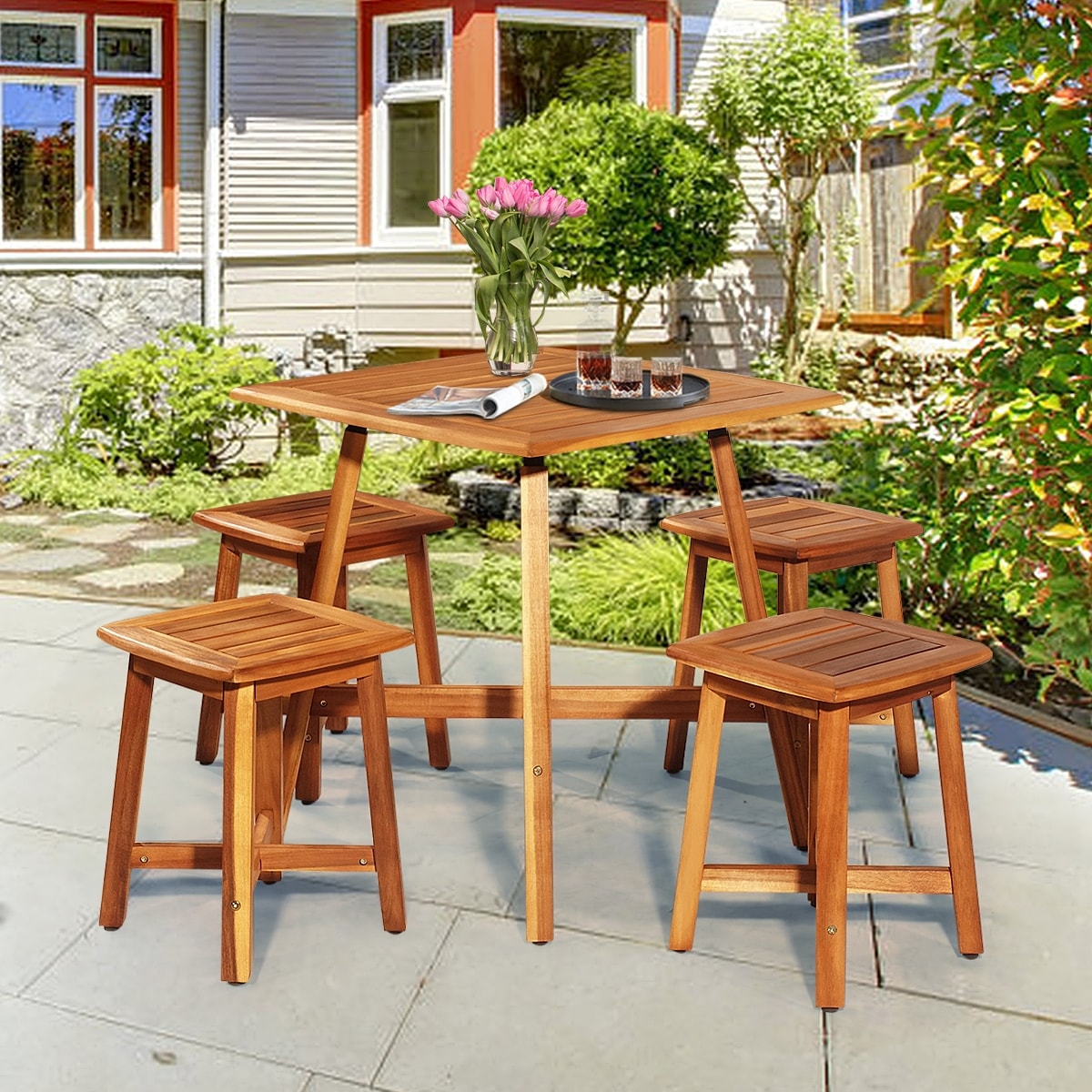 CASAINC WF-HW65874-LA Patio-Dining-Sets - View #2