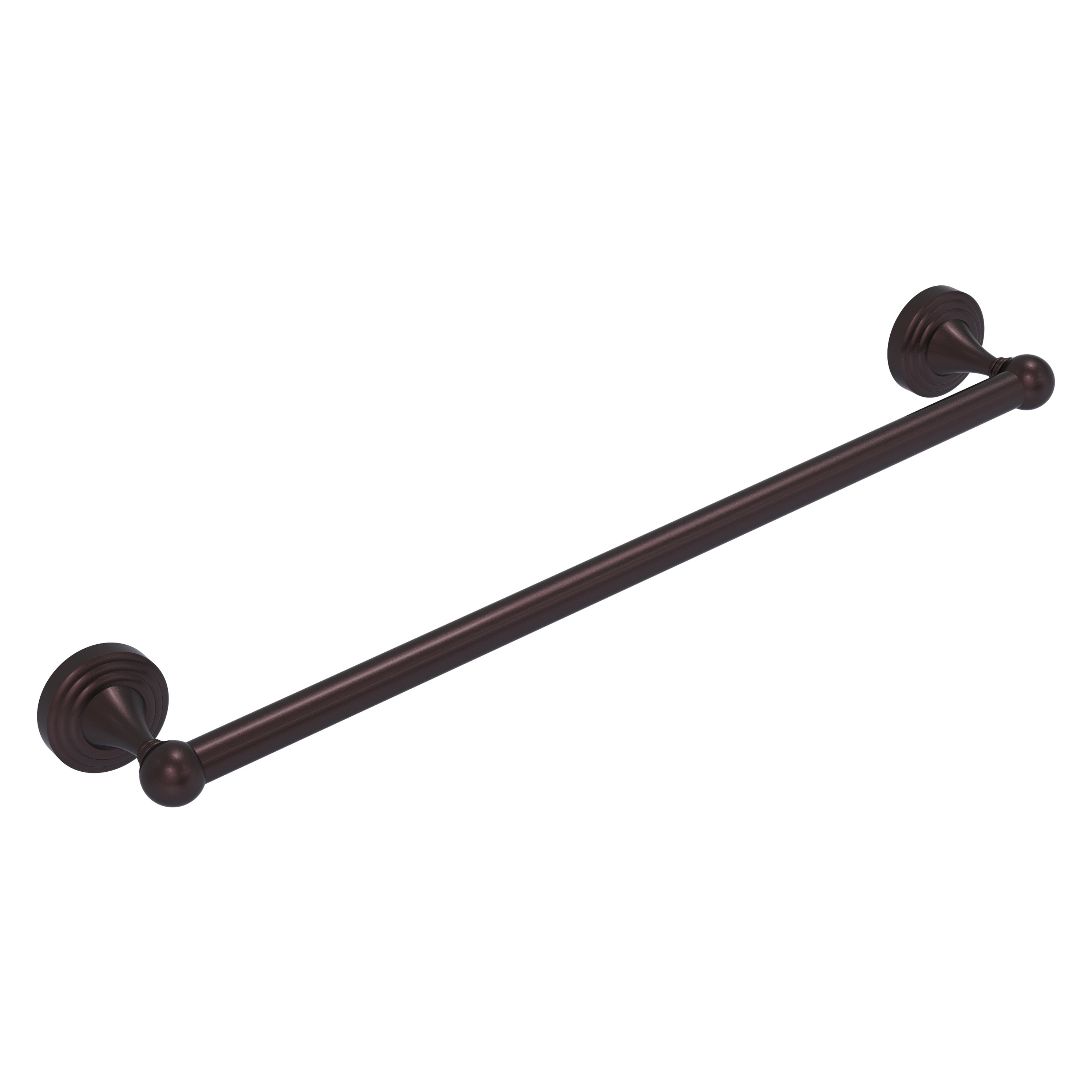 Allied Brass SG-41/18-ABZ Sag Harbor 18-in Antique Bronze Wall mount Single Towel Bar