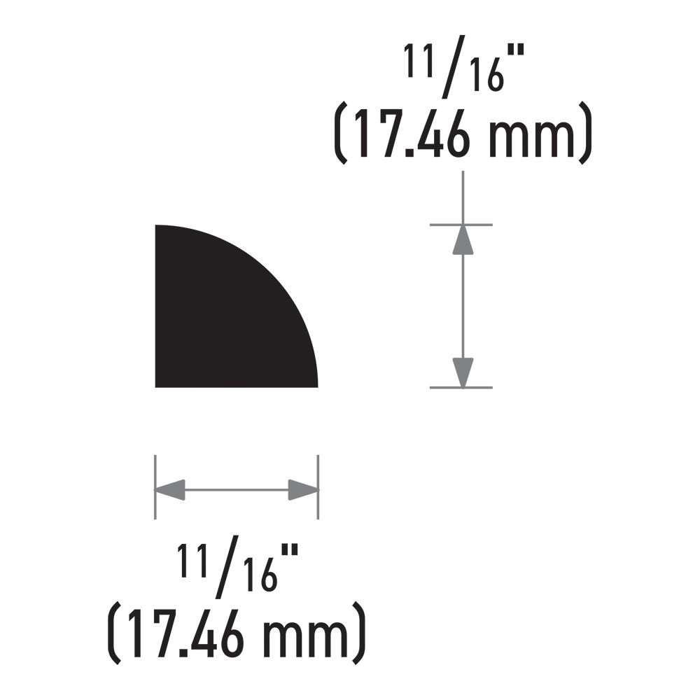 RELIABILT 106-PFJ8 Quarter-Round-Moulding - View #4