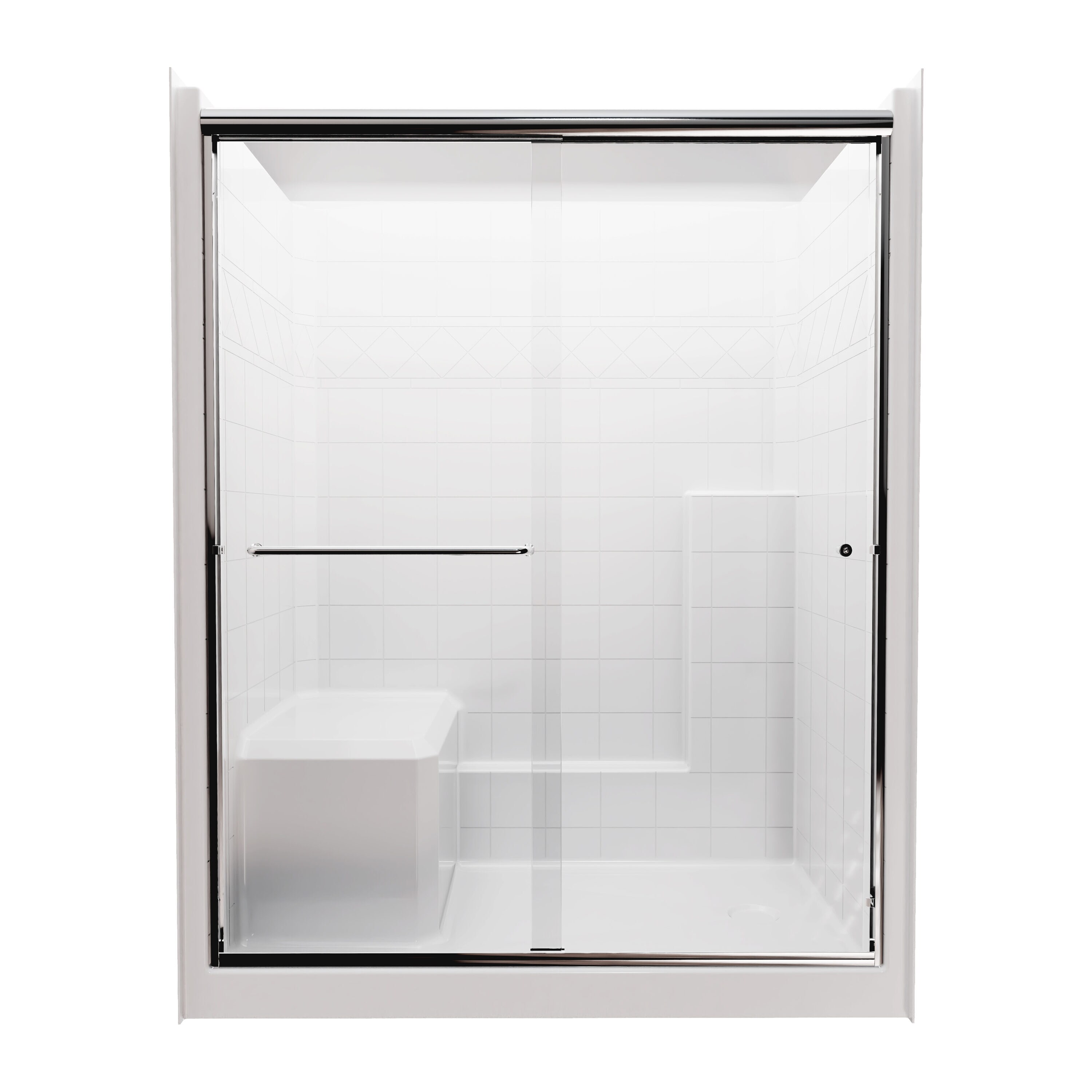Laurel Mountain LM6036SH1S1PLWC1 Alcove-Shower-Kit - View #2