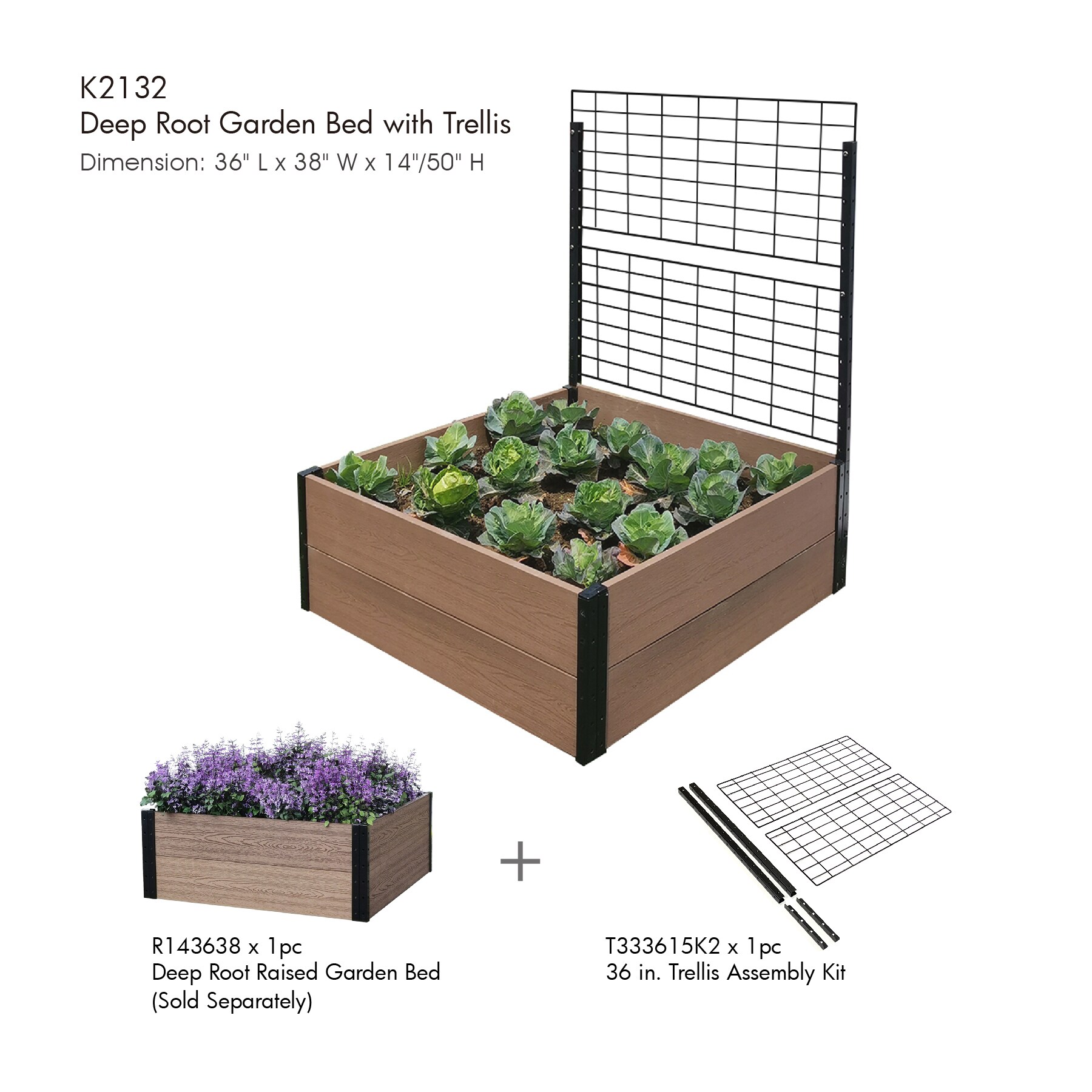 Everbloom T333615K2 Garden-Trellis - View #5