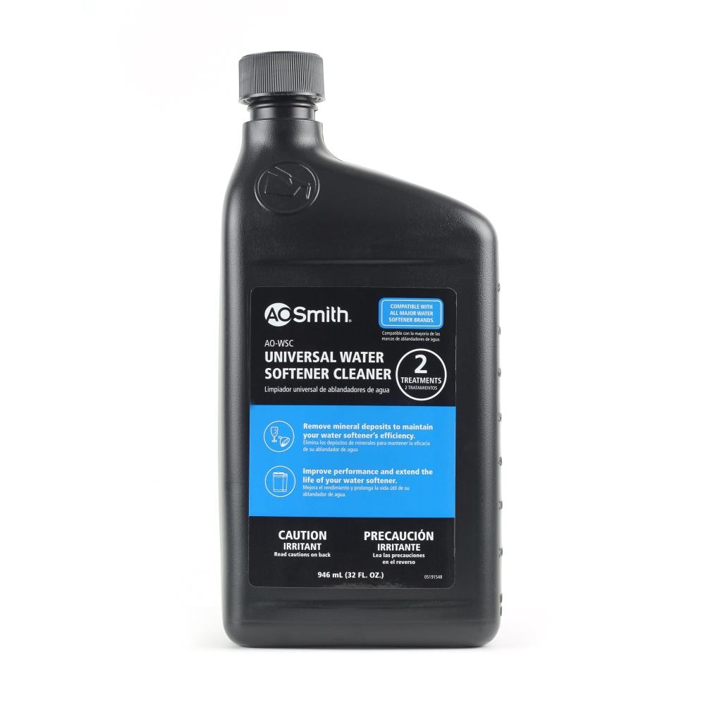 A.O. Smith Water Softener Cleaner Formula in the Water Softening