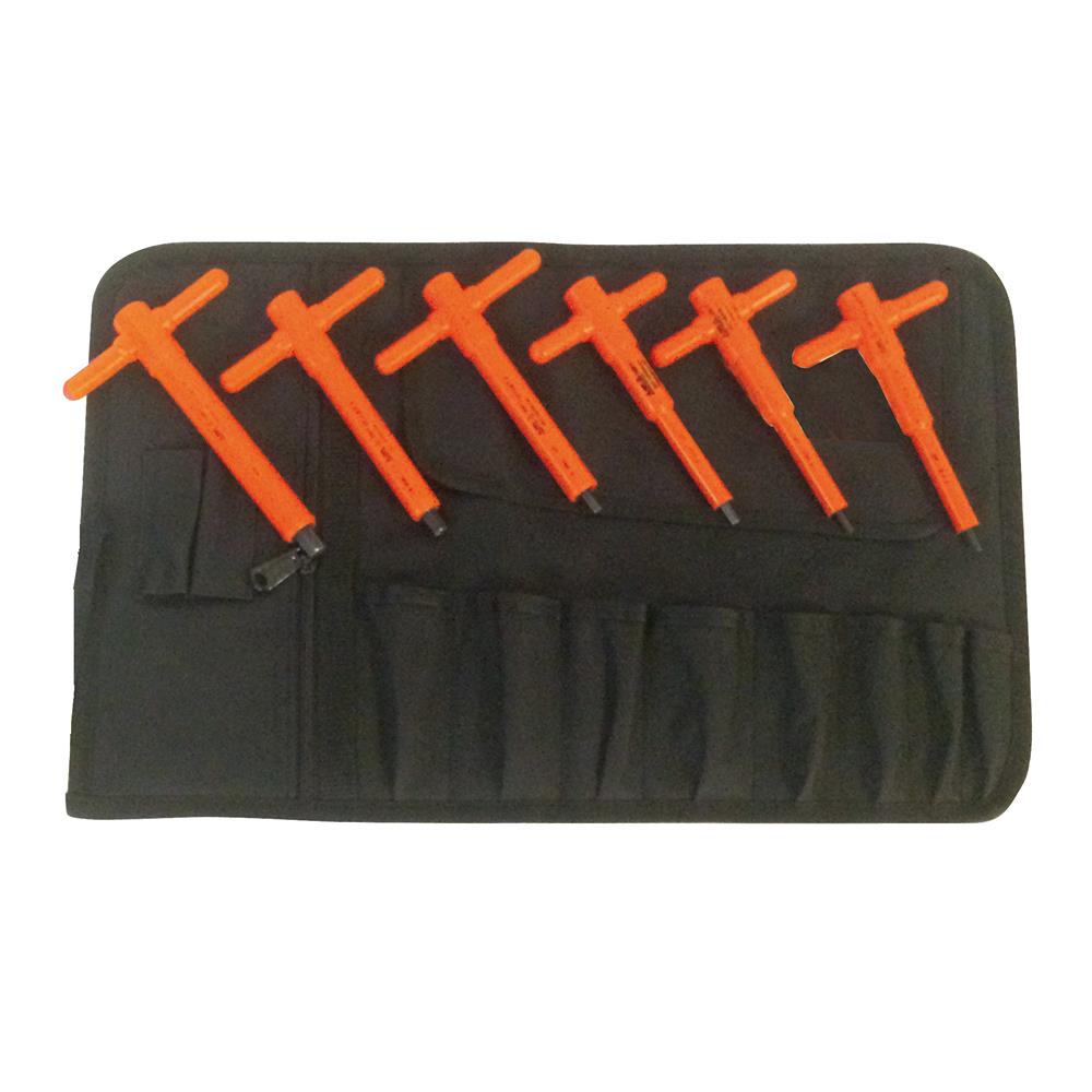 Jameson JT-KT-02665 T-handle Metric (6-Pieces) Hex Key Set