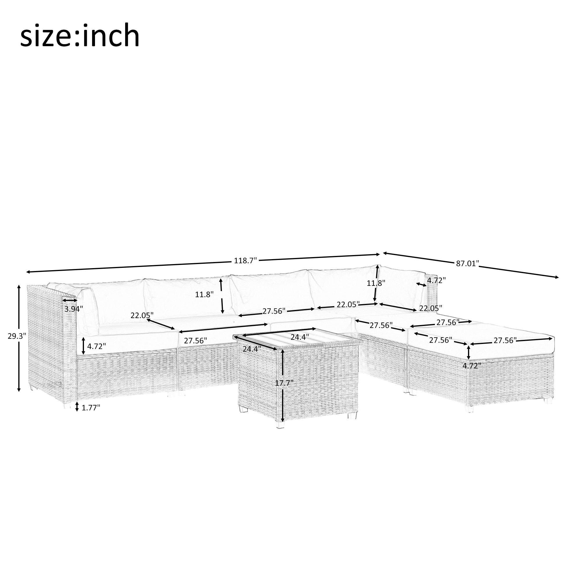 Bayfeve BF-307A-PCS Patio-Conversation-Sets - View #8