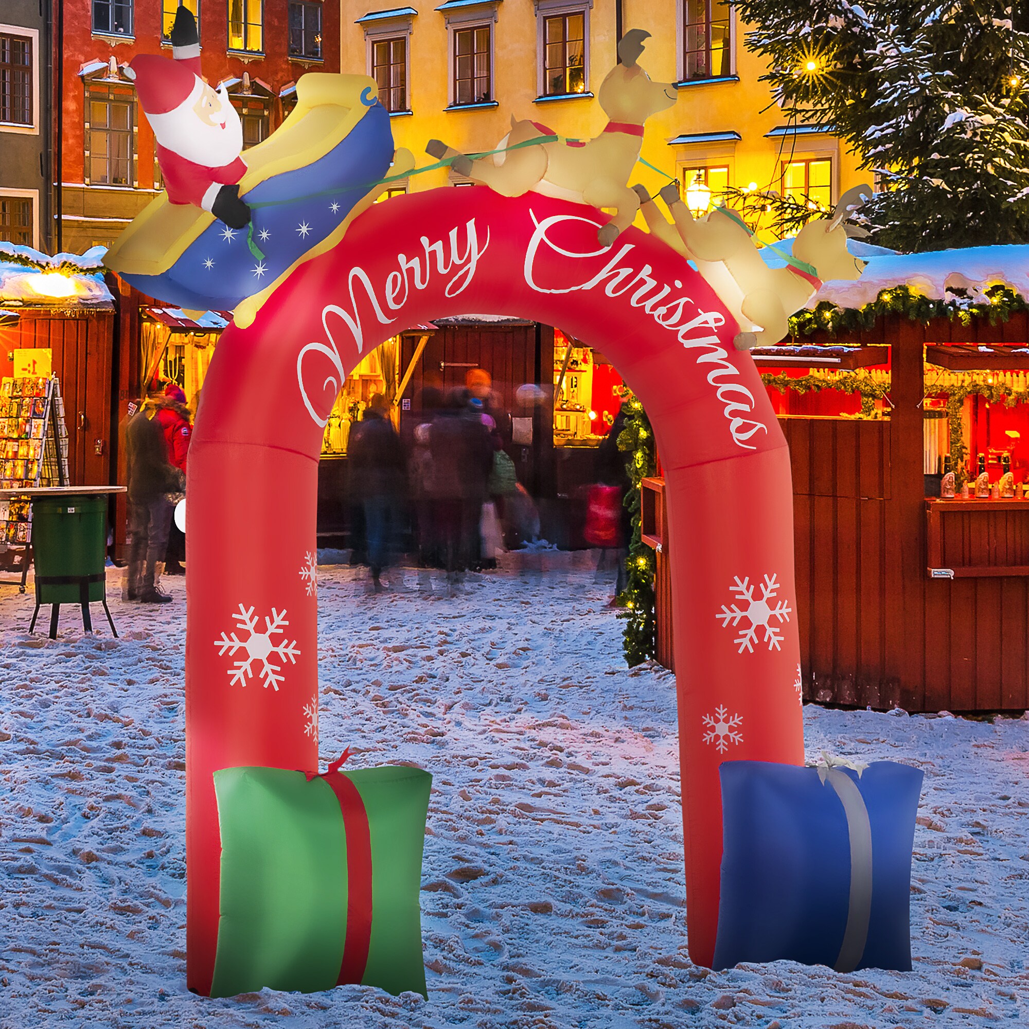 Outsunny 844-535V80MX Christmas-Inflatables - View #2