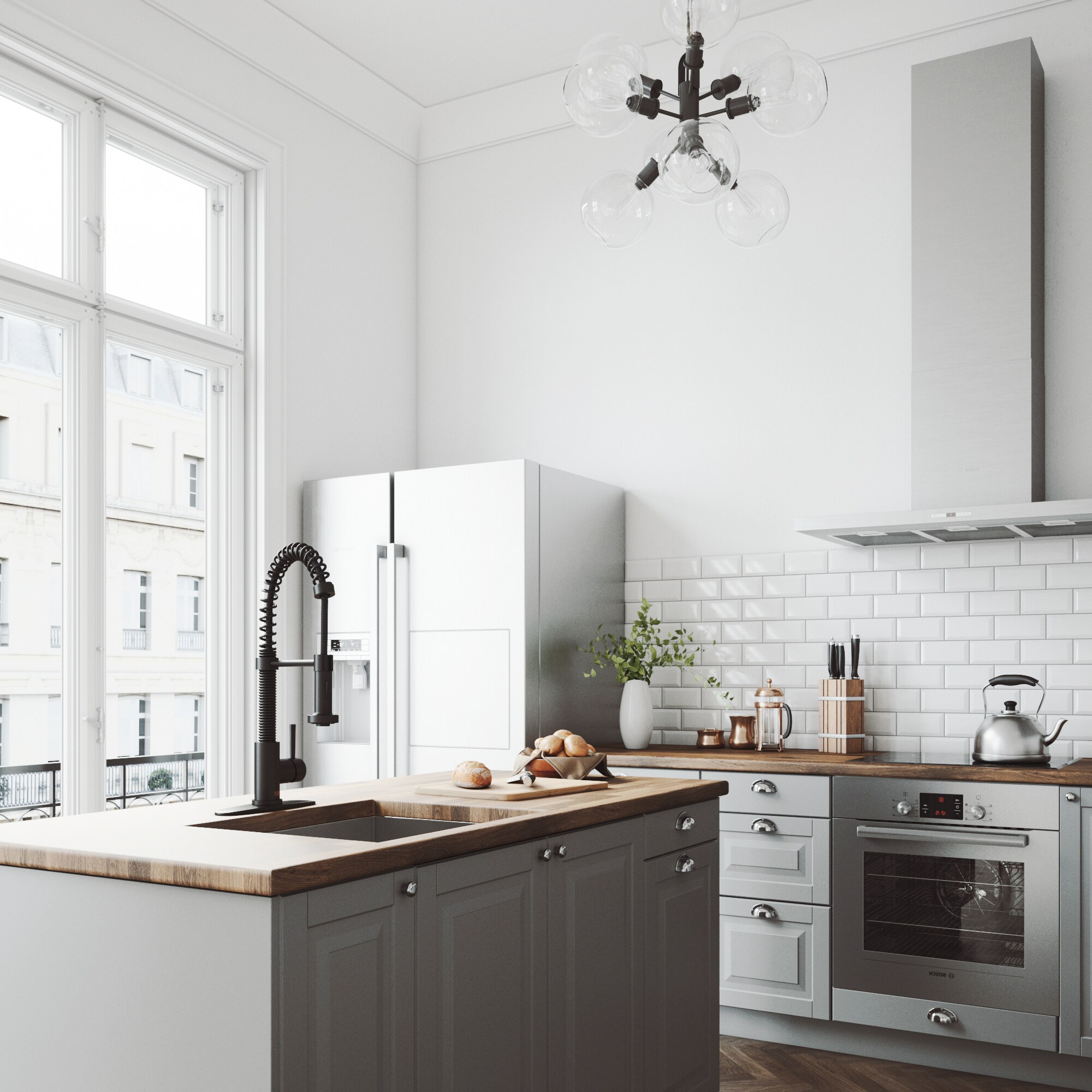 VIGO VG02001MBK1 Kitchen-Faucets - View #4
