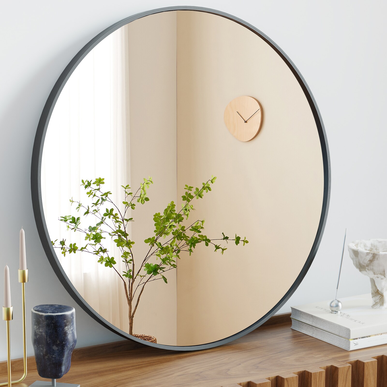 WELLFOR ALMR-19 Framed-Bath-Mirrors - View #3