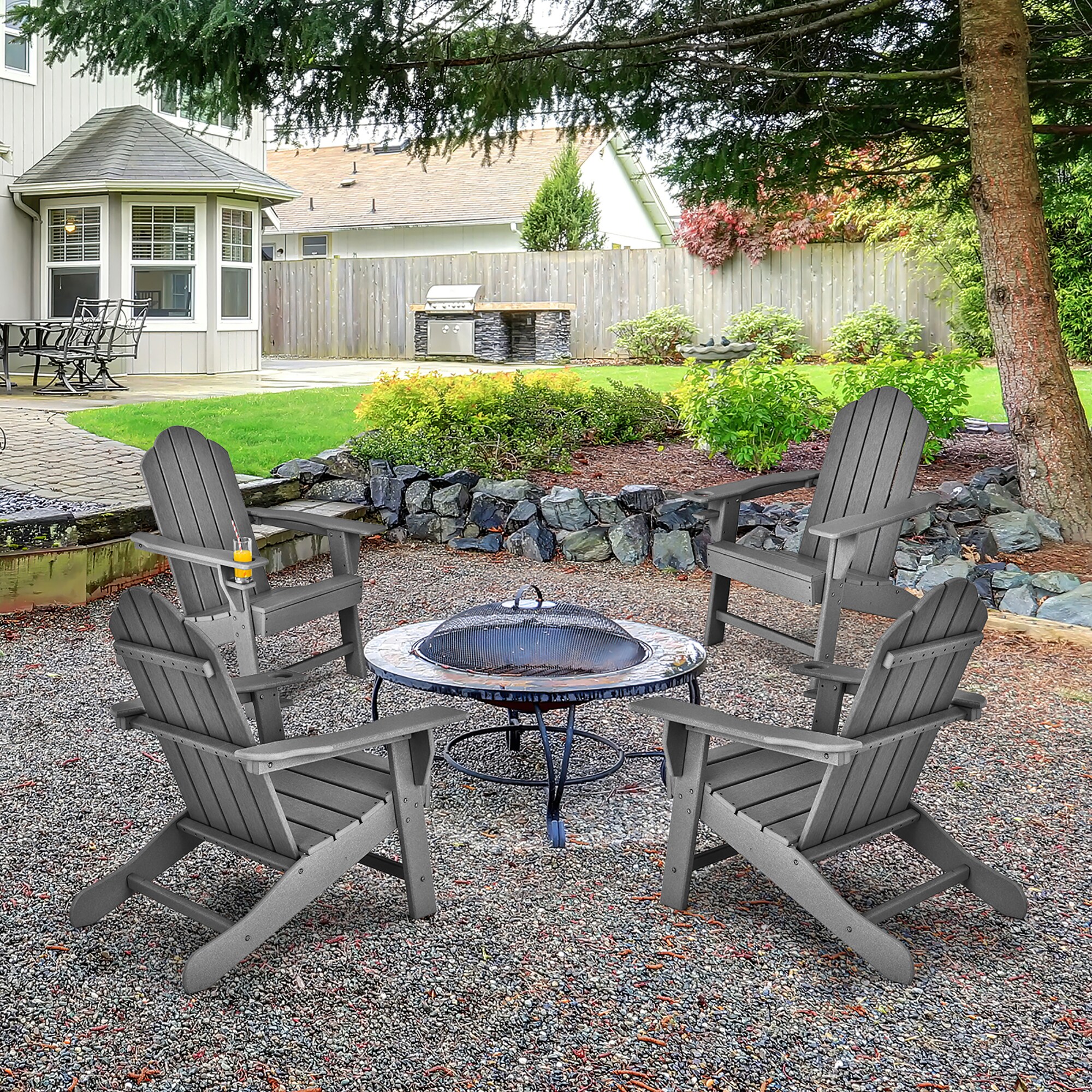 Costway NP10292GR Patio-Chairs - View #7