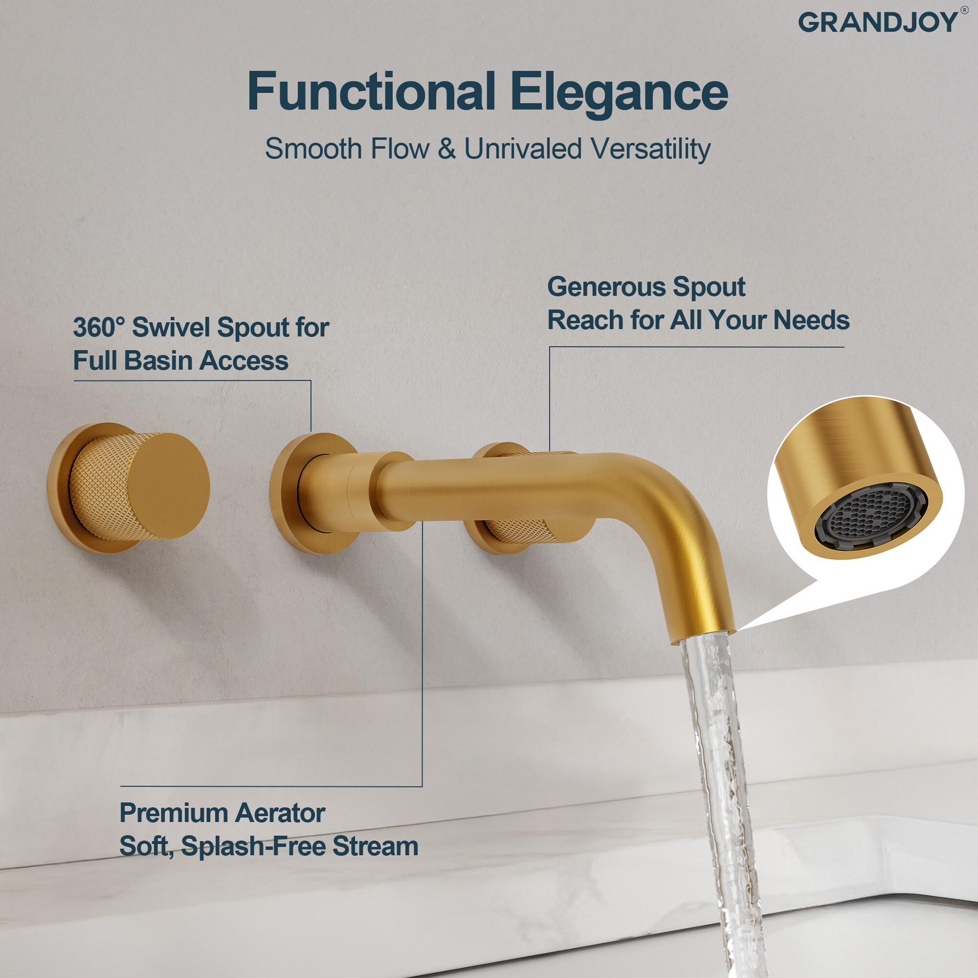 GRANDJOY SGF11GJ-50BG Lavatory-Faucets - View #6