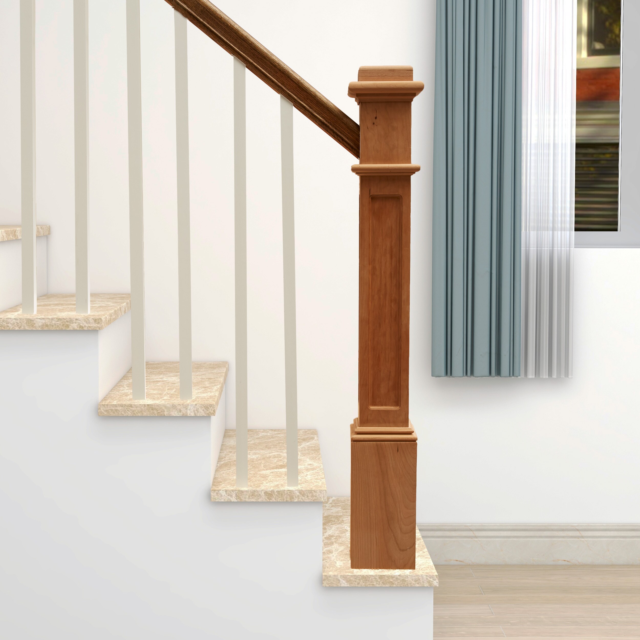RELIABILT WG991FPCHE Interior-Stairpart-Newel-Posts - View #5