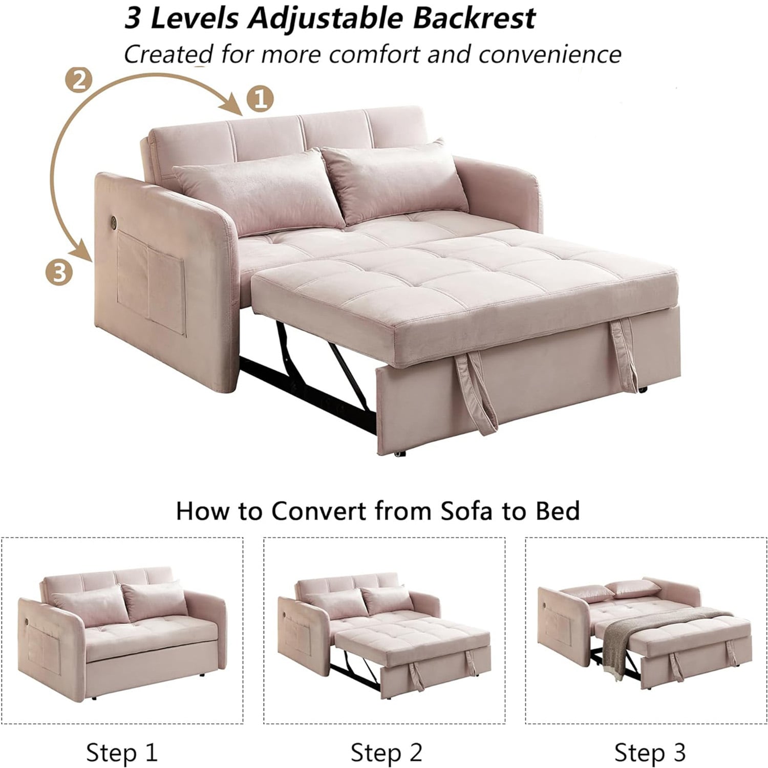 LIVIZA GGJD002PK Sofas-Loveseats - View #5