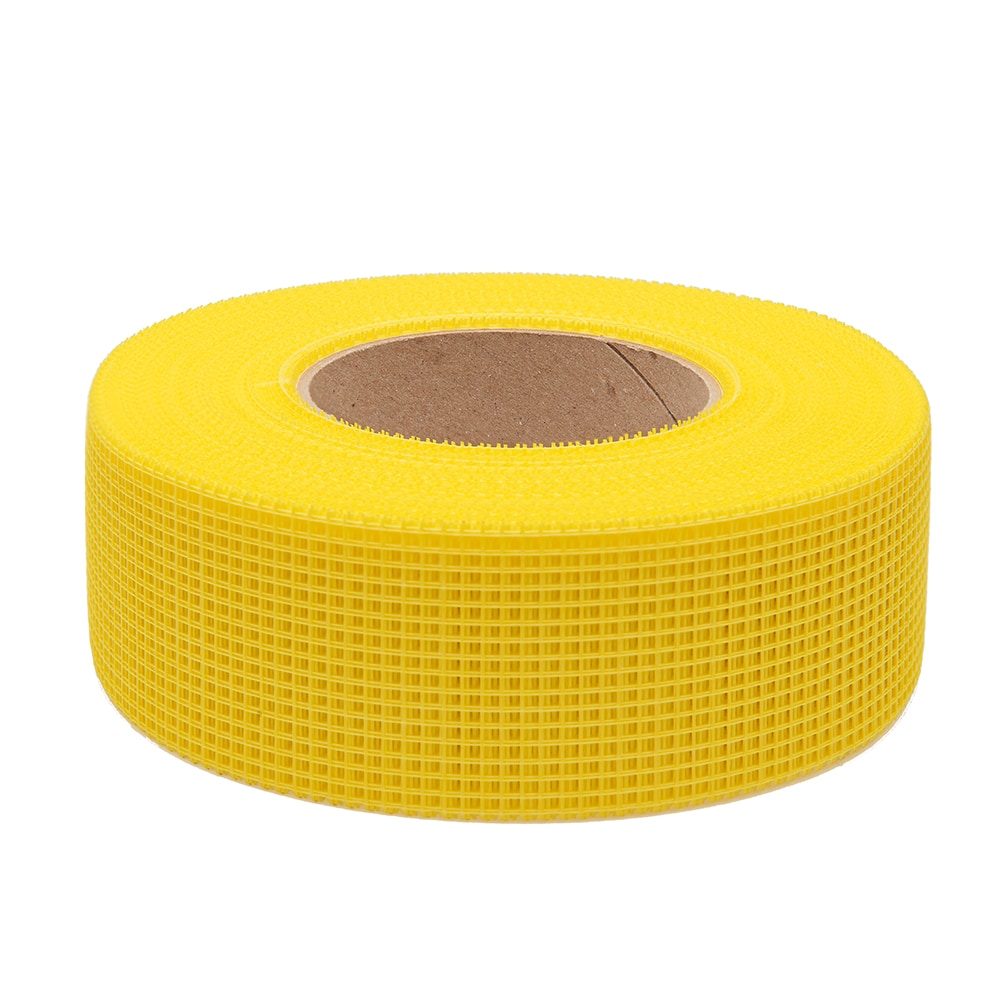 Heavy Duty 2″ X 300′ Self-Adhesive Drywall Yellow Mesh Tape 