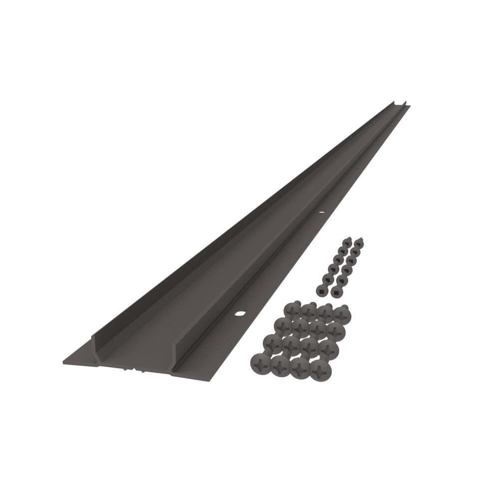 Freedom 92-in x 3.5-in VersaRail Matte Bronze Aluminum Line Connector