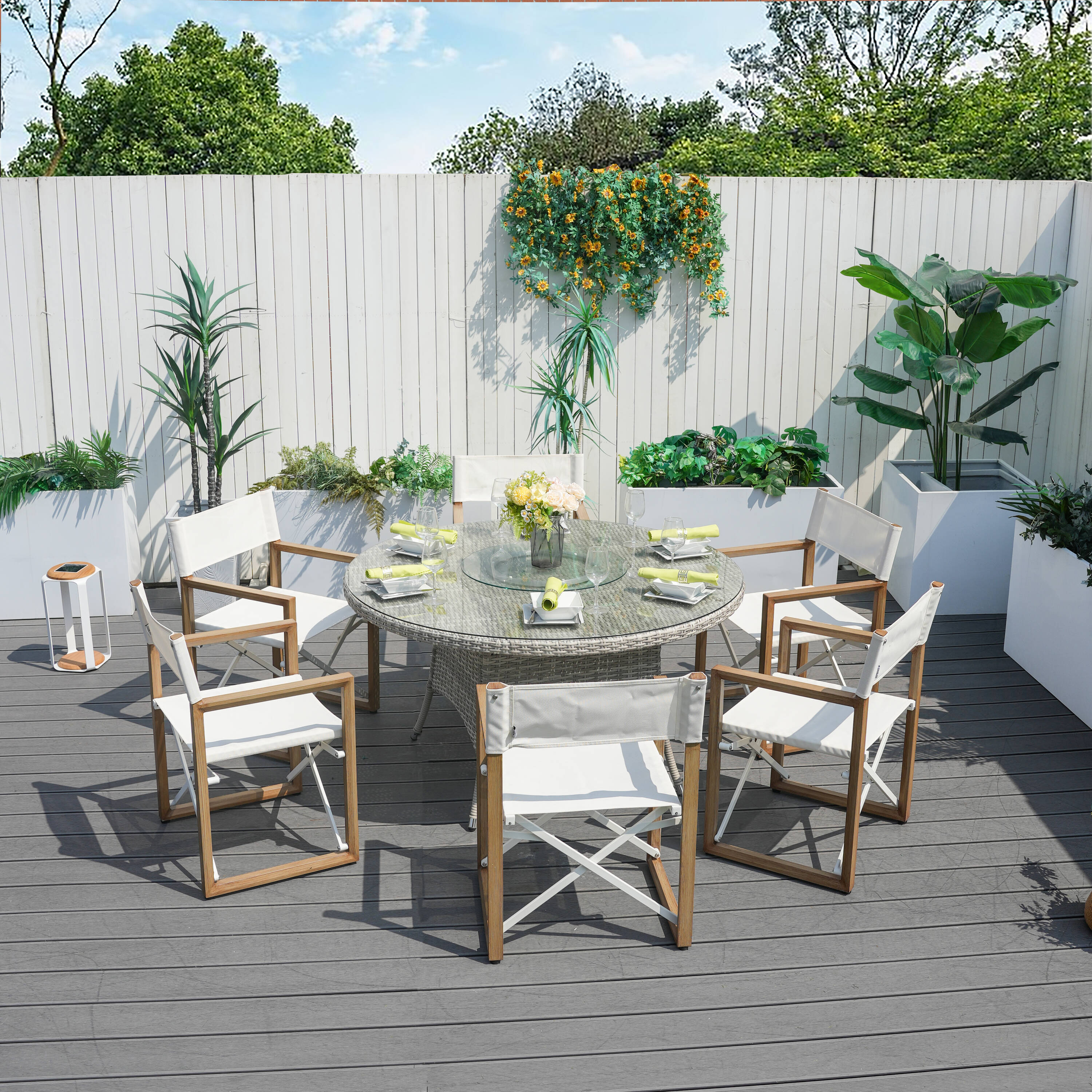 Direct Wicker DWD-1711G&62508 Patio-Dining-Sets - View #2