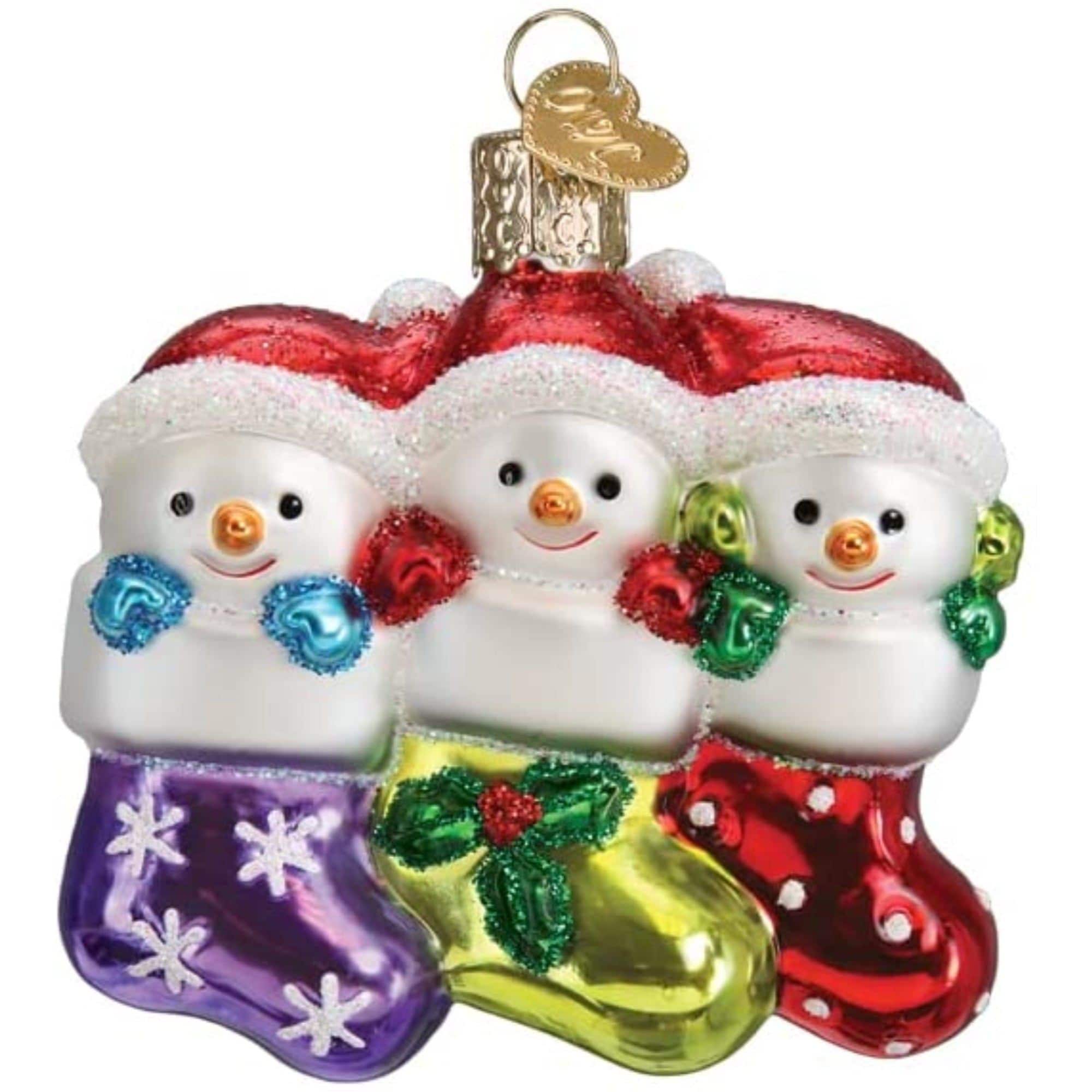 Old World Christmas Blown Glass Ornament for Christmas Tree - Snow ...