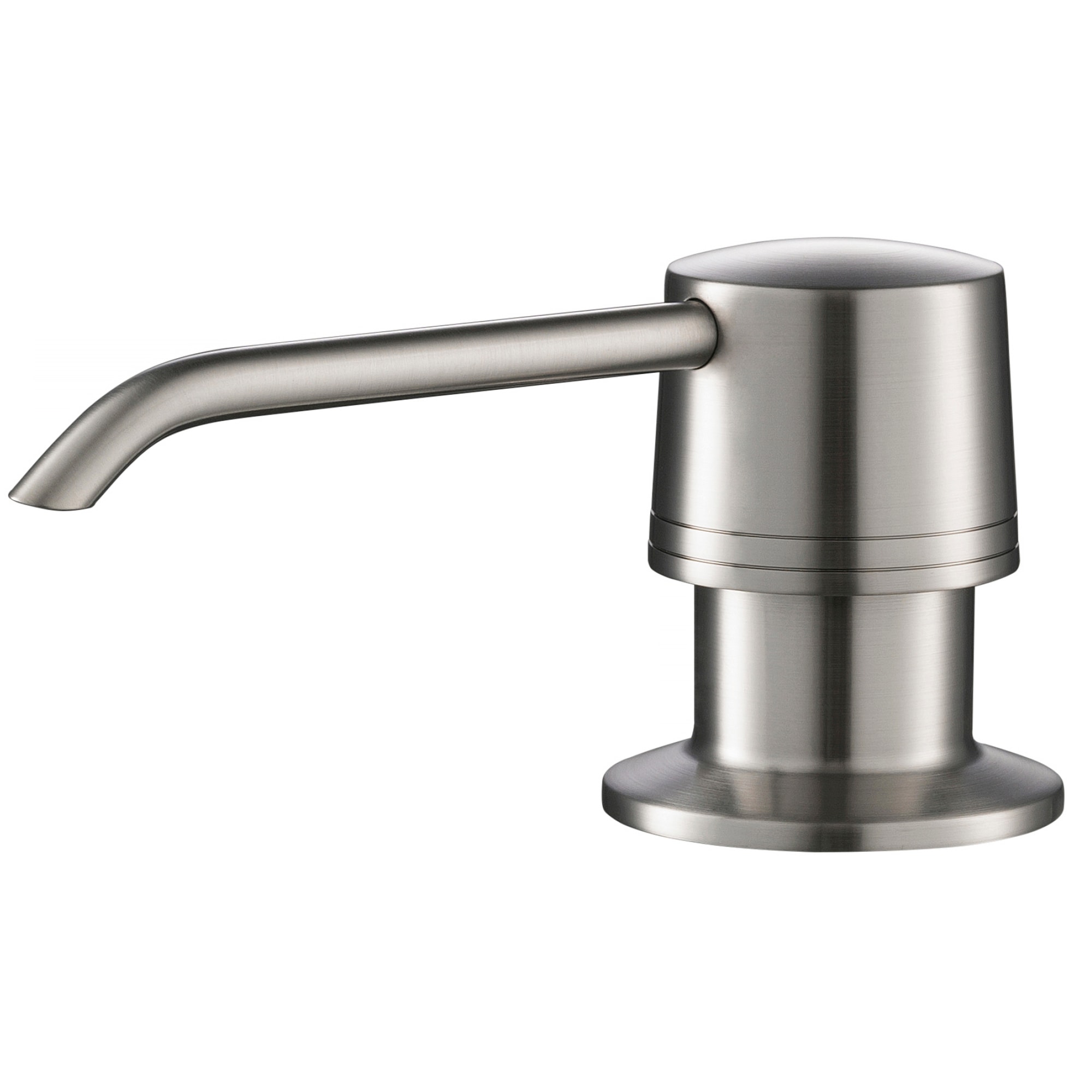 Kraus KSD-31SS Stainless Steel 17-oz. Capacity Deck-mount Soap and Lotion Dispenser