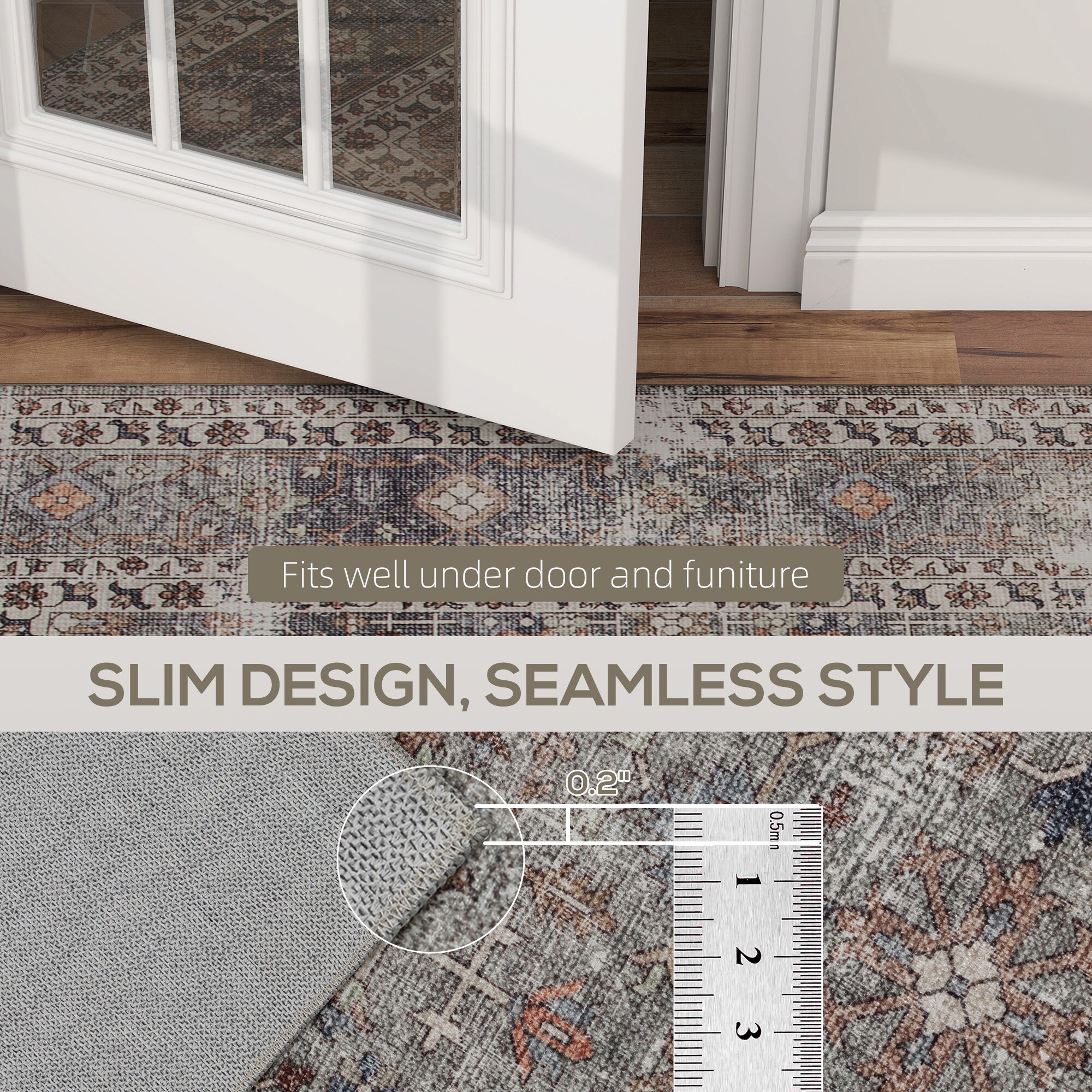 HomCom 83C-050V02BU rugs - View #5