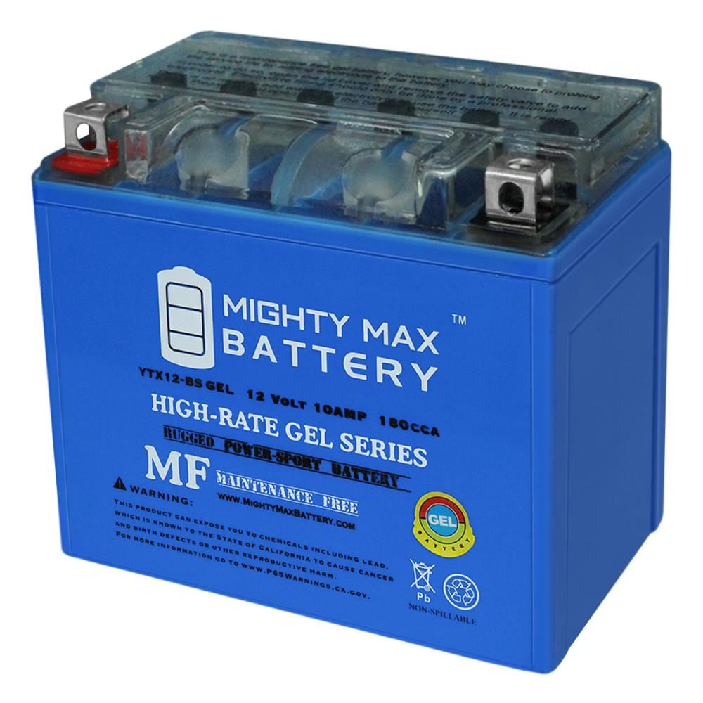 Mighty Max Battery 12-Volt 180 Amps Motorcycle Battery in the Power  Equipment Batteries department at